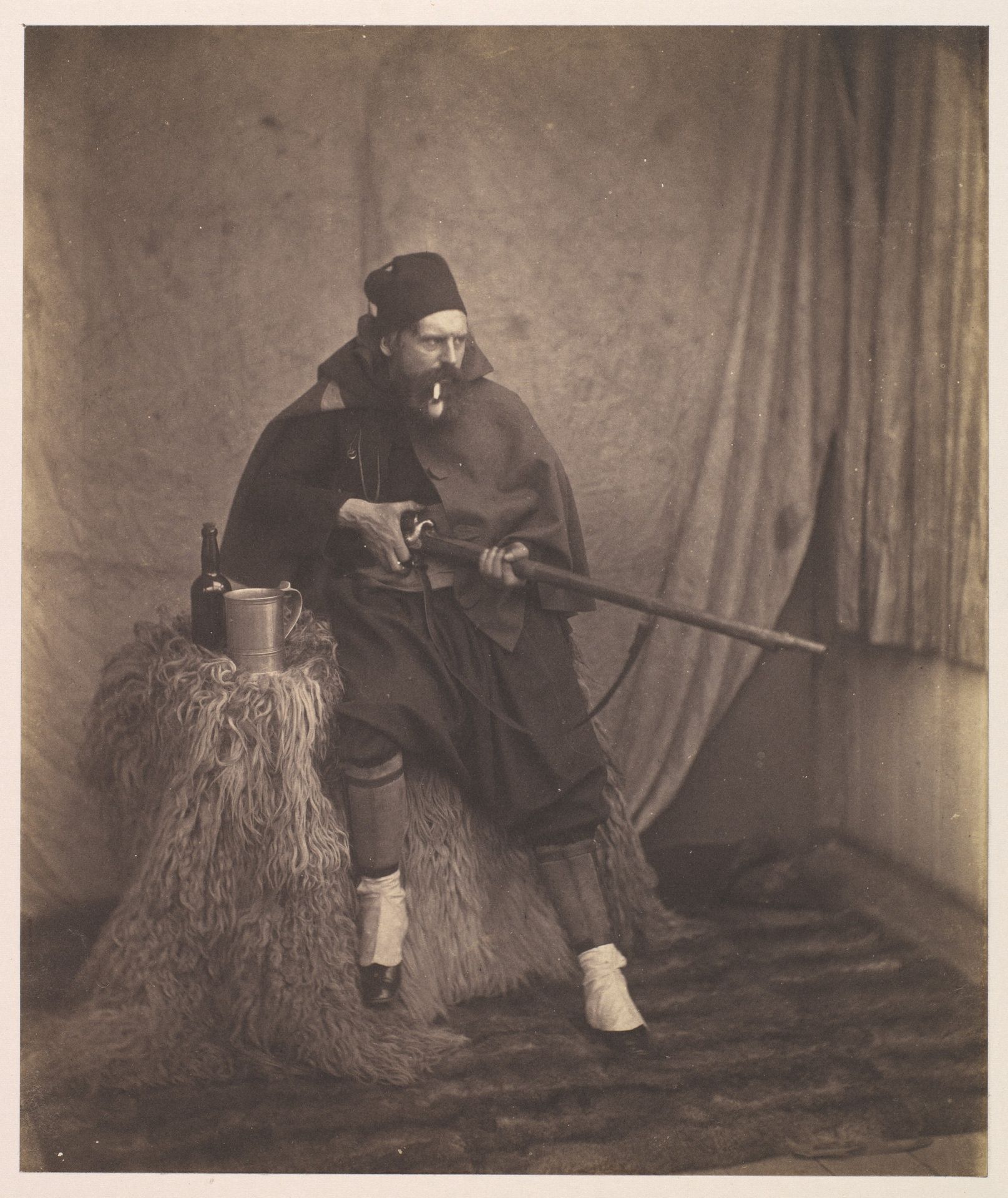 Zouave, 2nd Division by Roger Fenton
