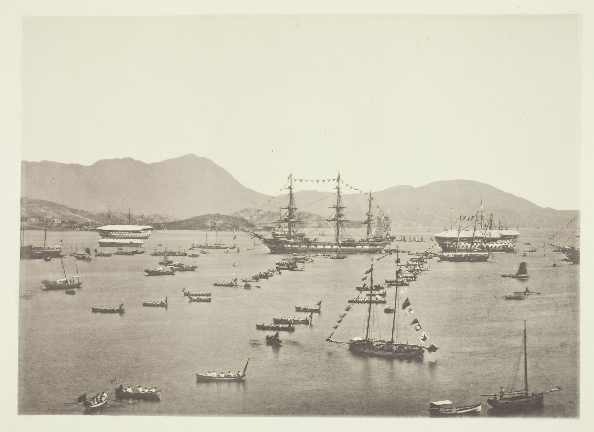 The Harbour, Hong-Kong by John Thomson
