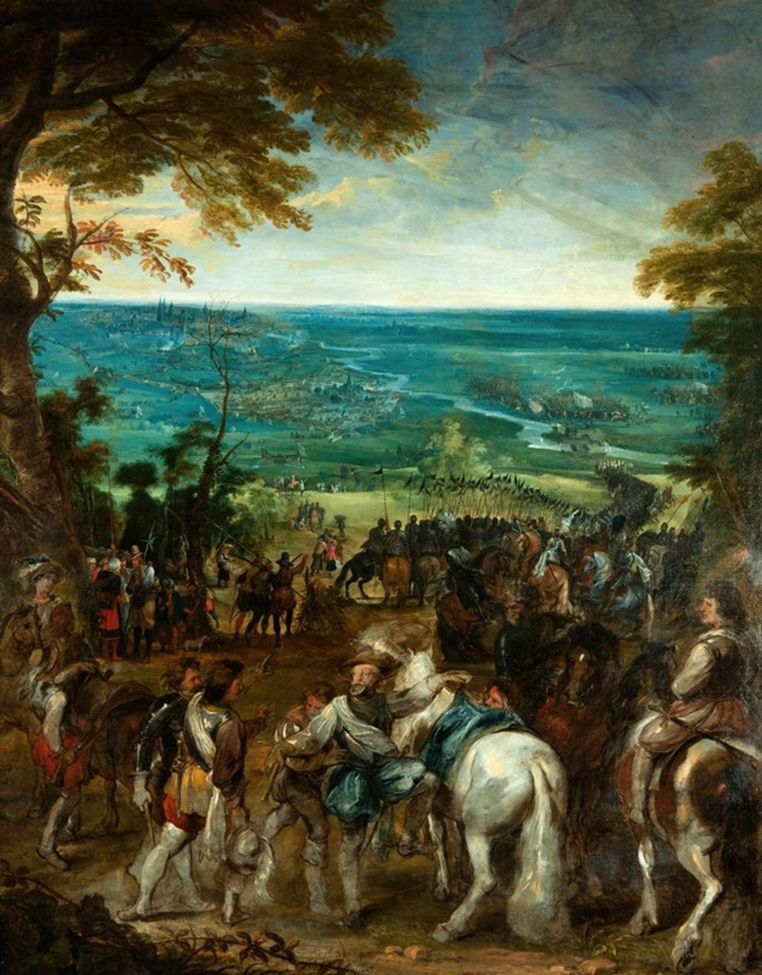 Henry IV of France at the Siege of Amiens in 1597 by Peter Paul Rubens