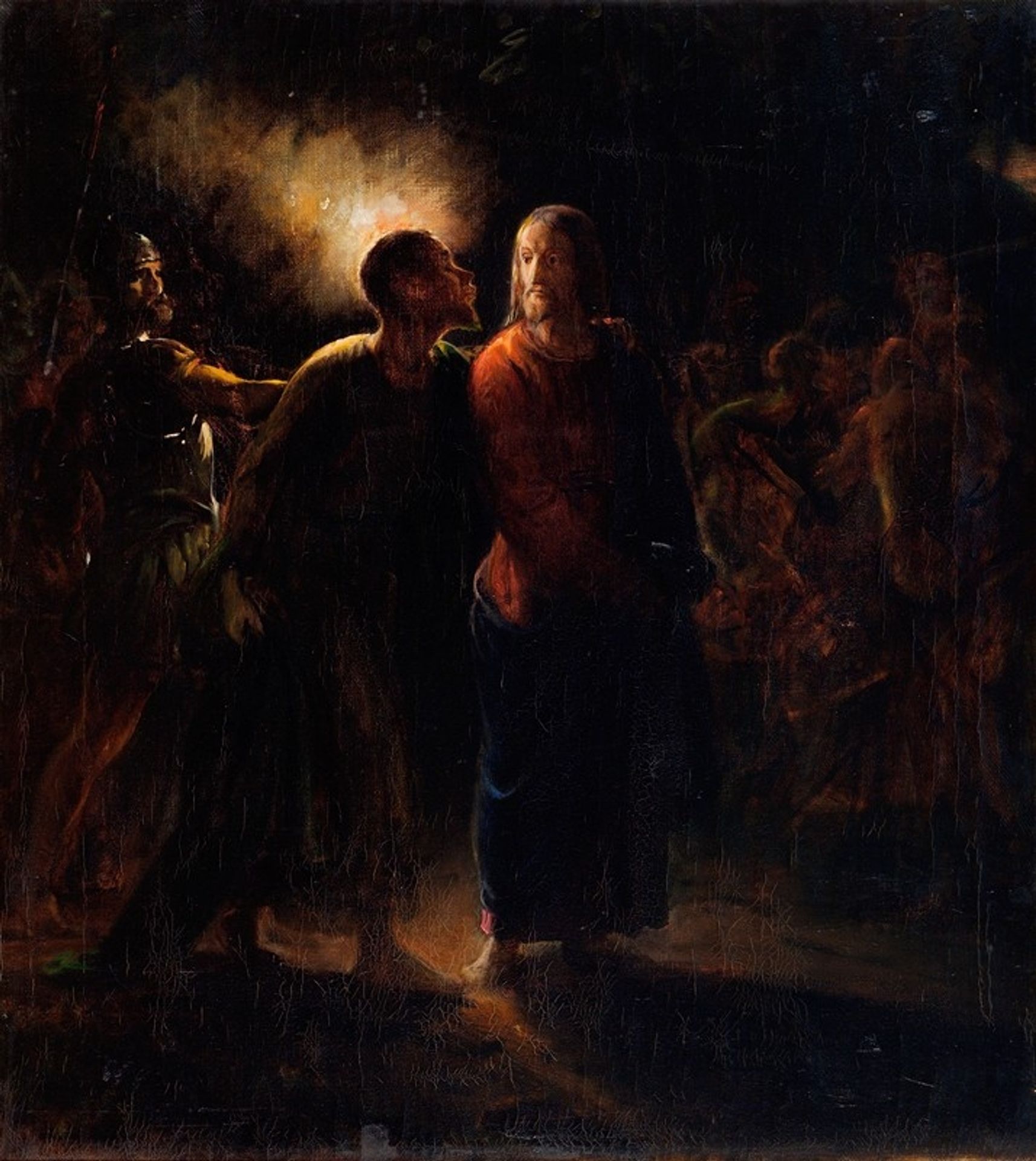 Kiss of Judas by Wilhelm Marstrand
