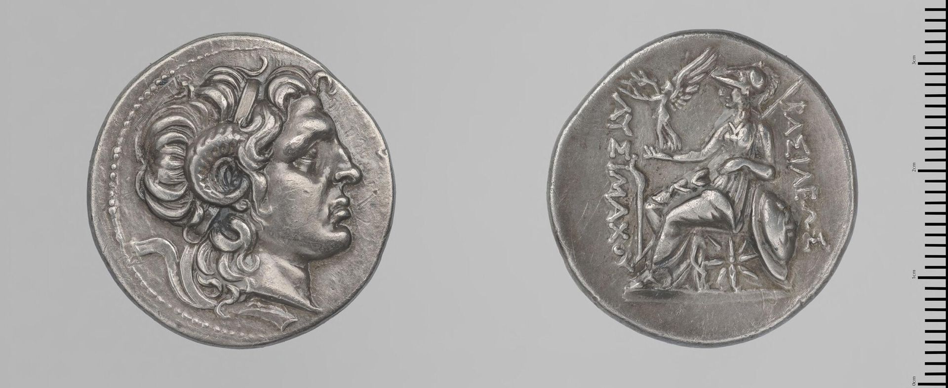 Tetradrachm of Lysimachos,  Lampsakos by Lysimachos