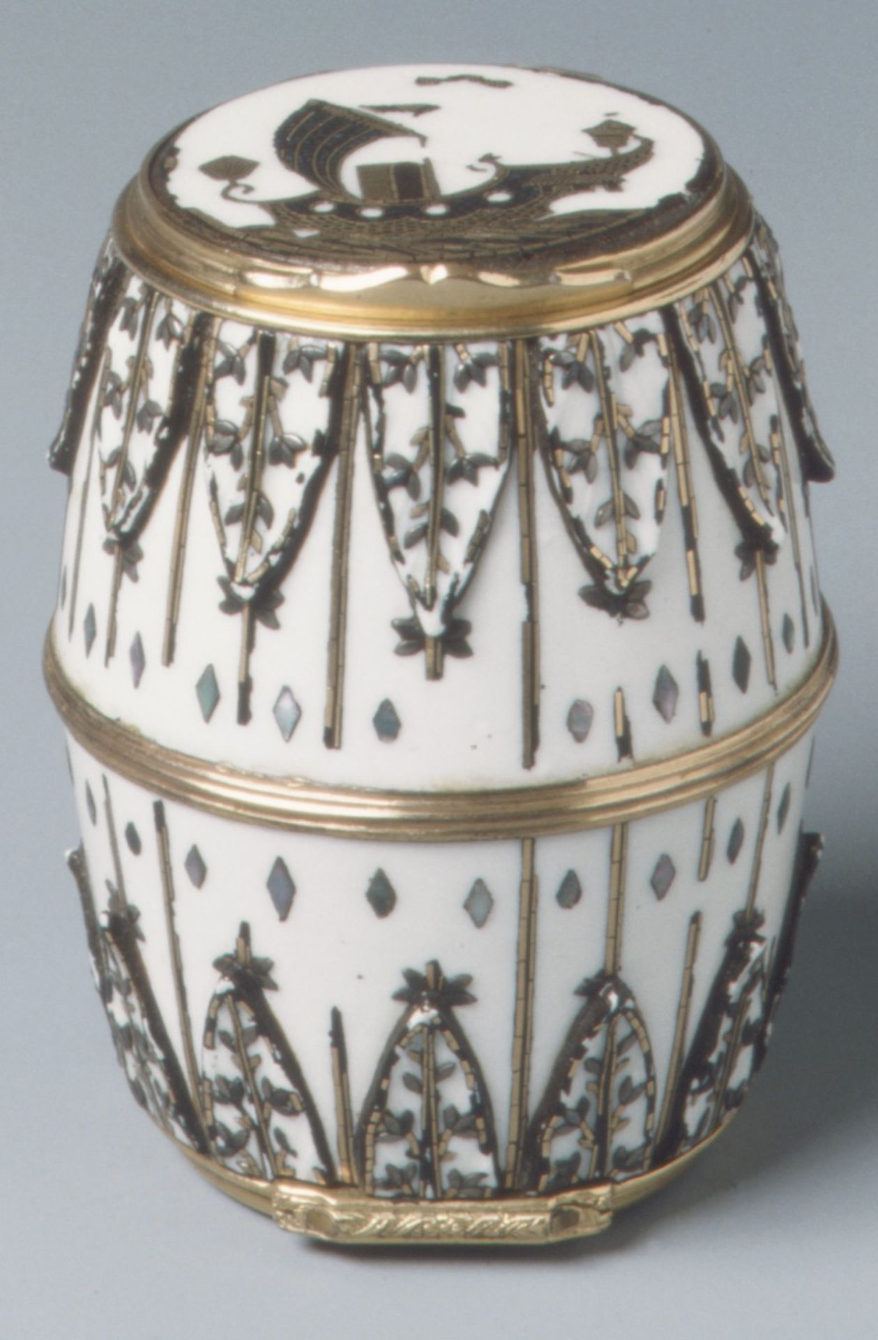 Double snuffbox by Meissen Manufactory