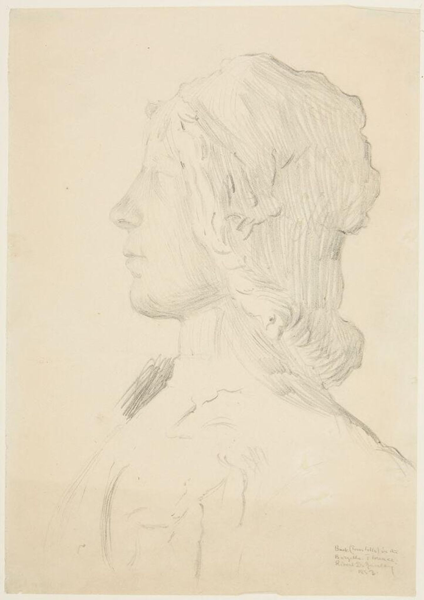 Bust of a Young Warrior, after Pollaiuolo by Robert David Gauley