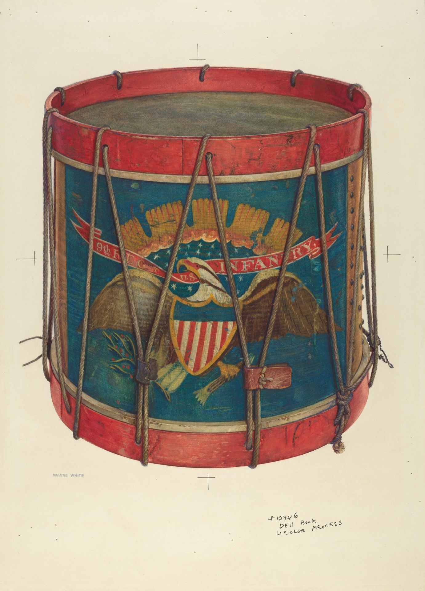 Civil War Drum by Wayne White