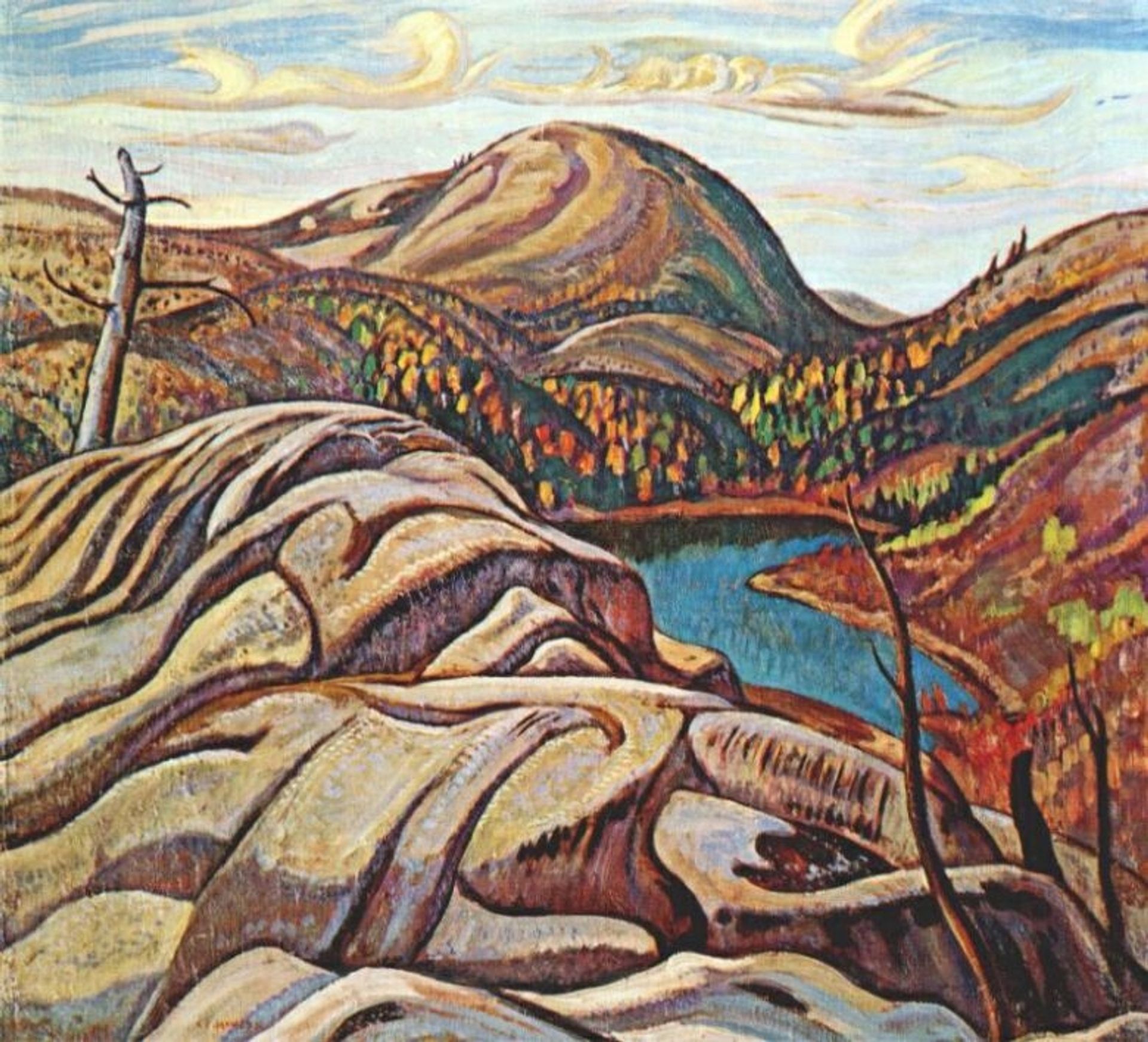 Nellie Lake by A.Y. Jackson
