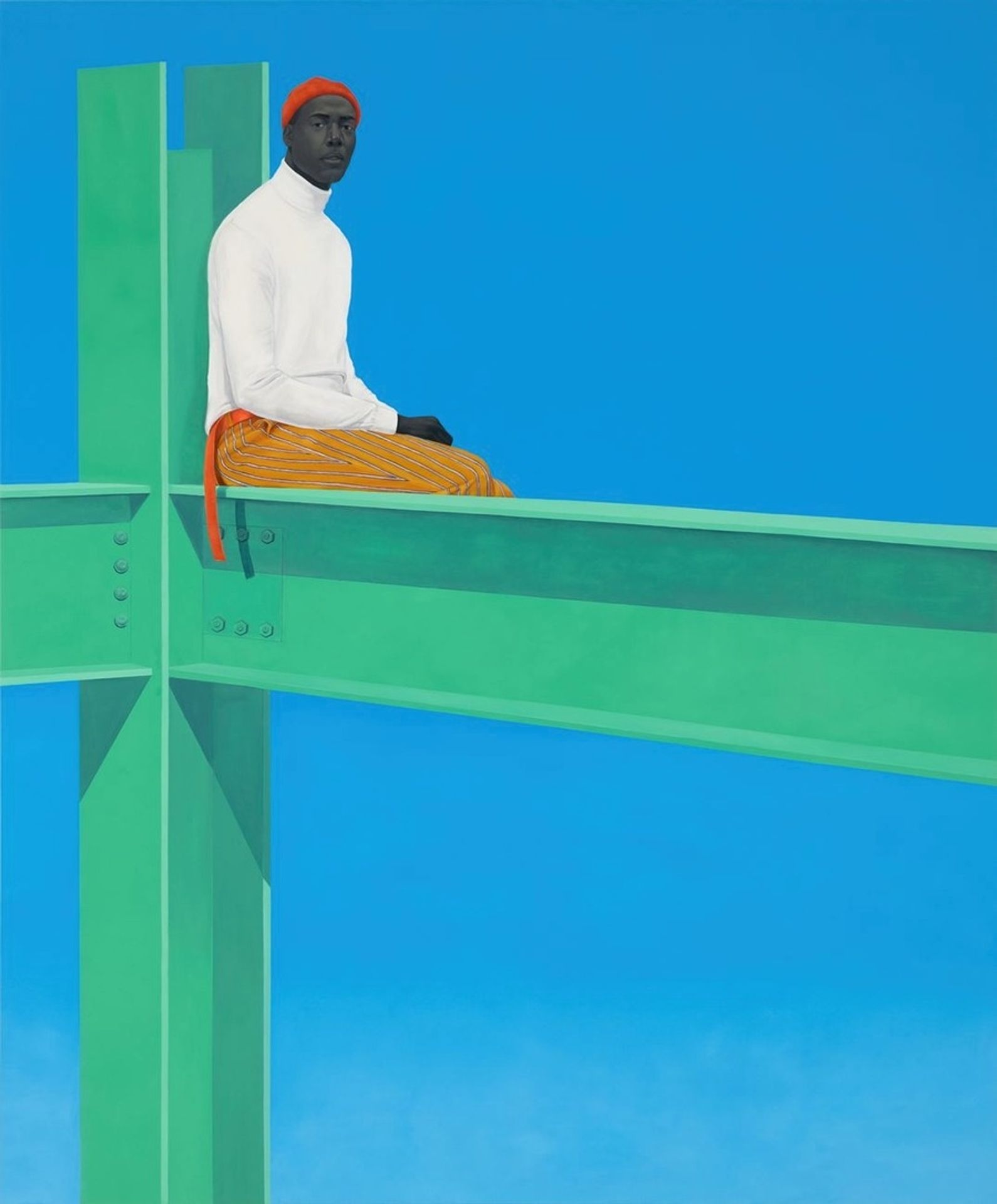 If you surrendered to the air, you could ride it by Amy Sherald