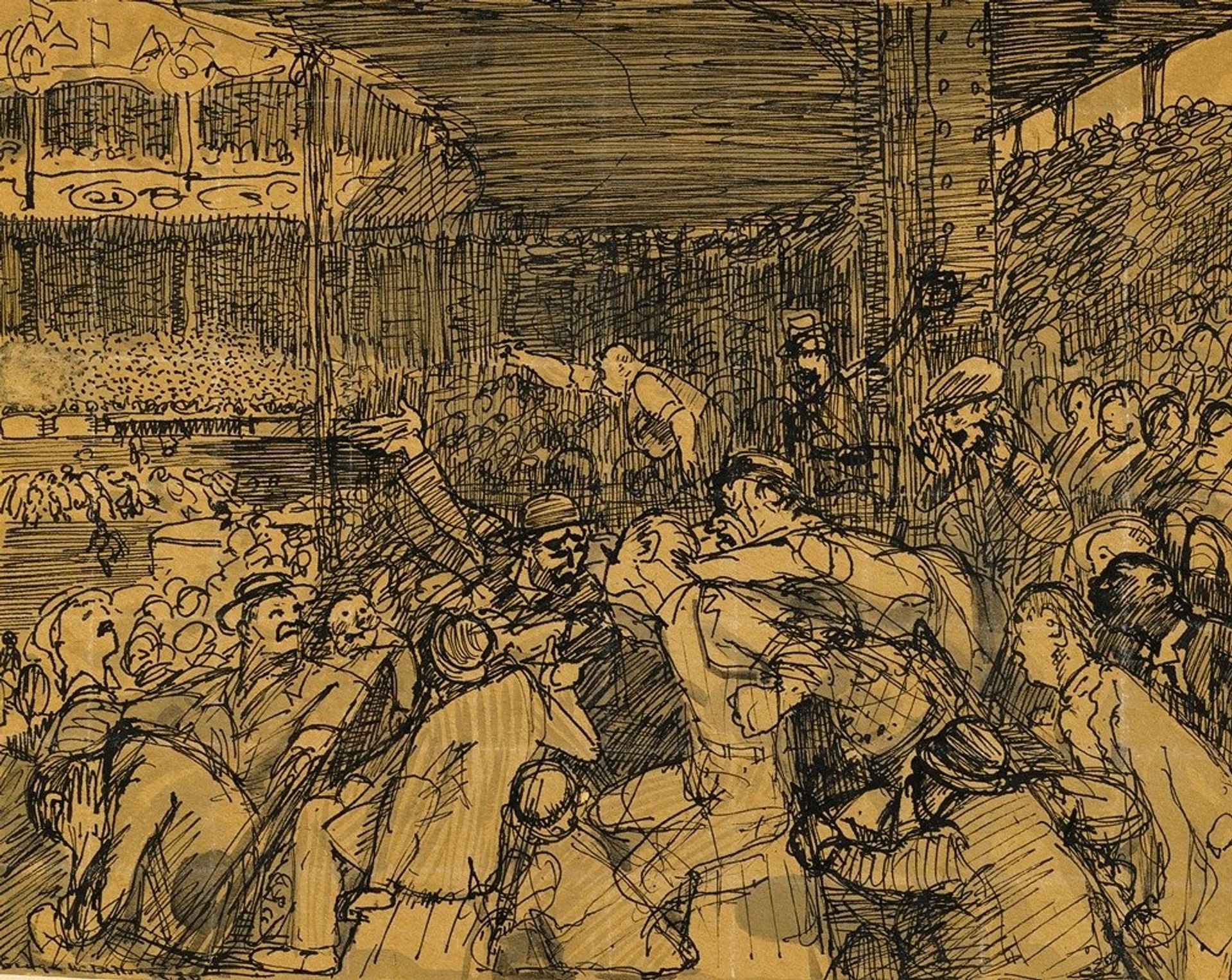 Kill the umpire by George Wesley Bellows