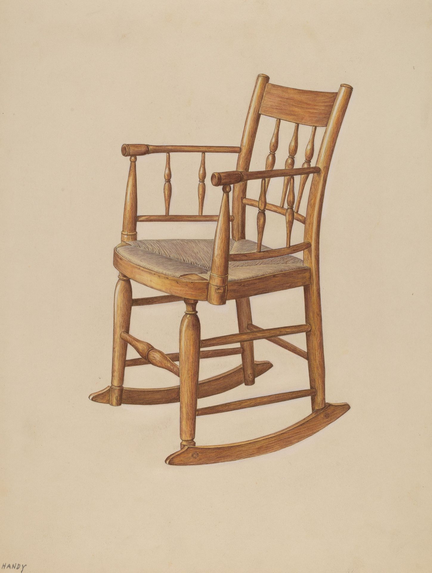 Rocking Chair by Dorothy Handy
