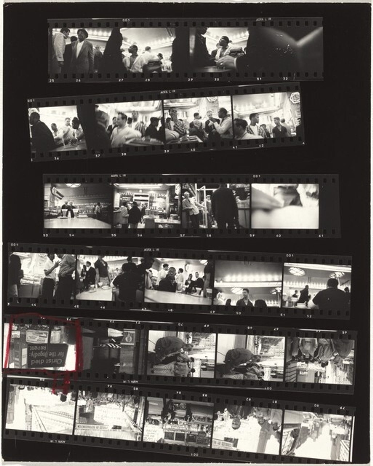 Times Square--New York City 18 by Robert Frank