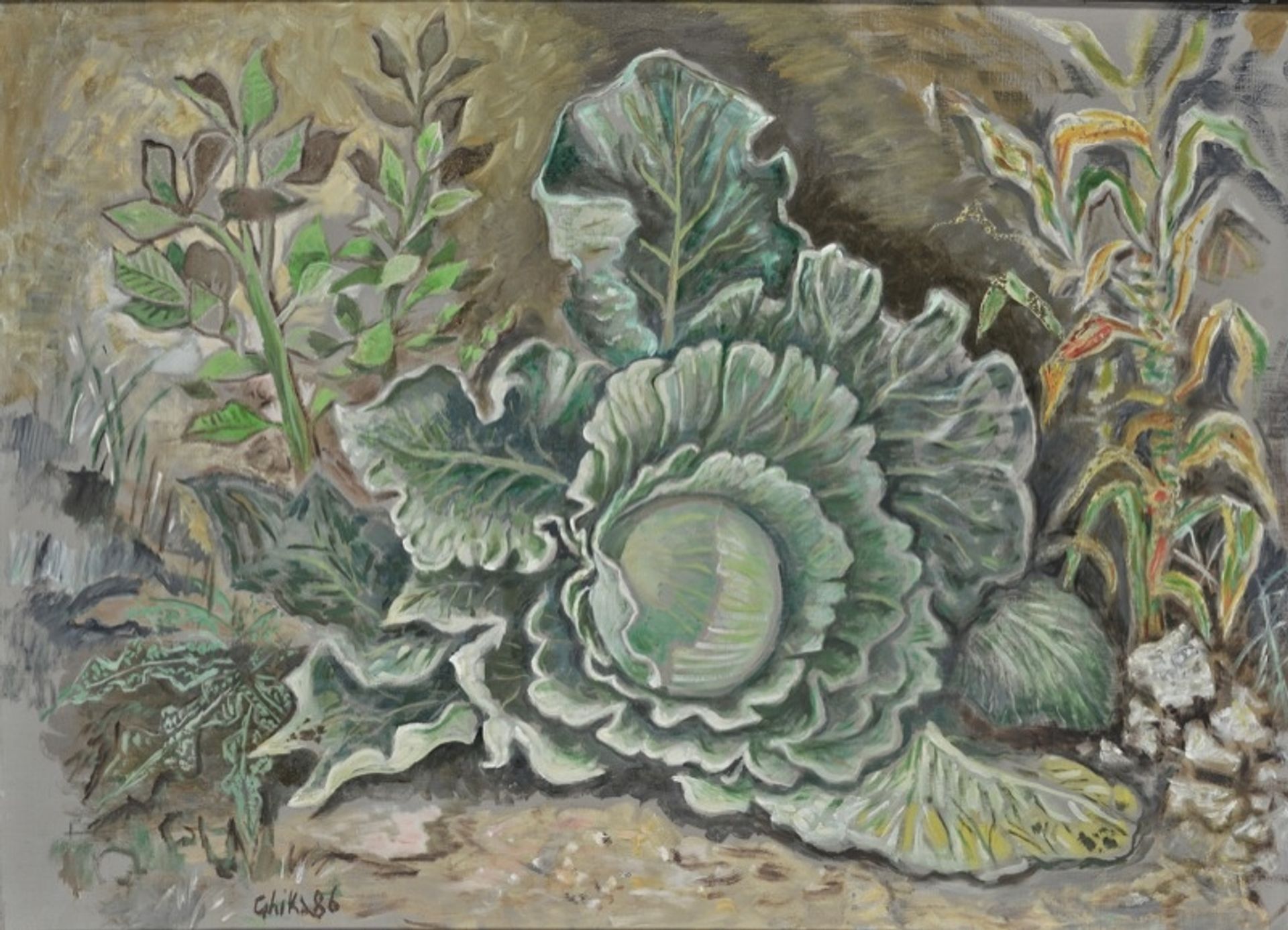 Vegetables by Nikos Hadjikyriakos-Ghikas