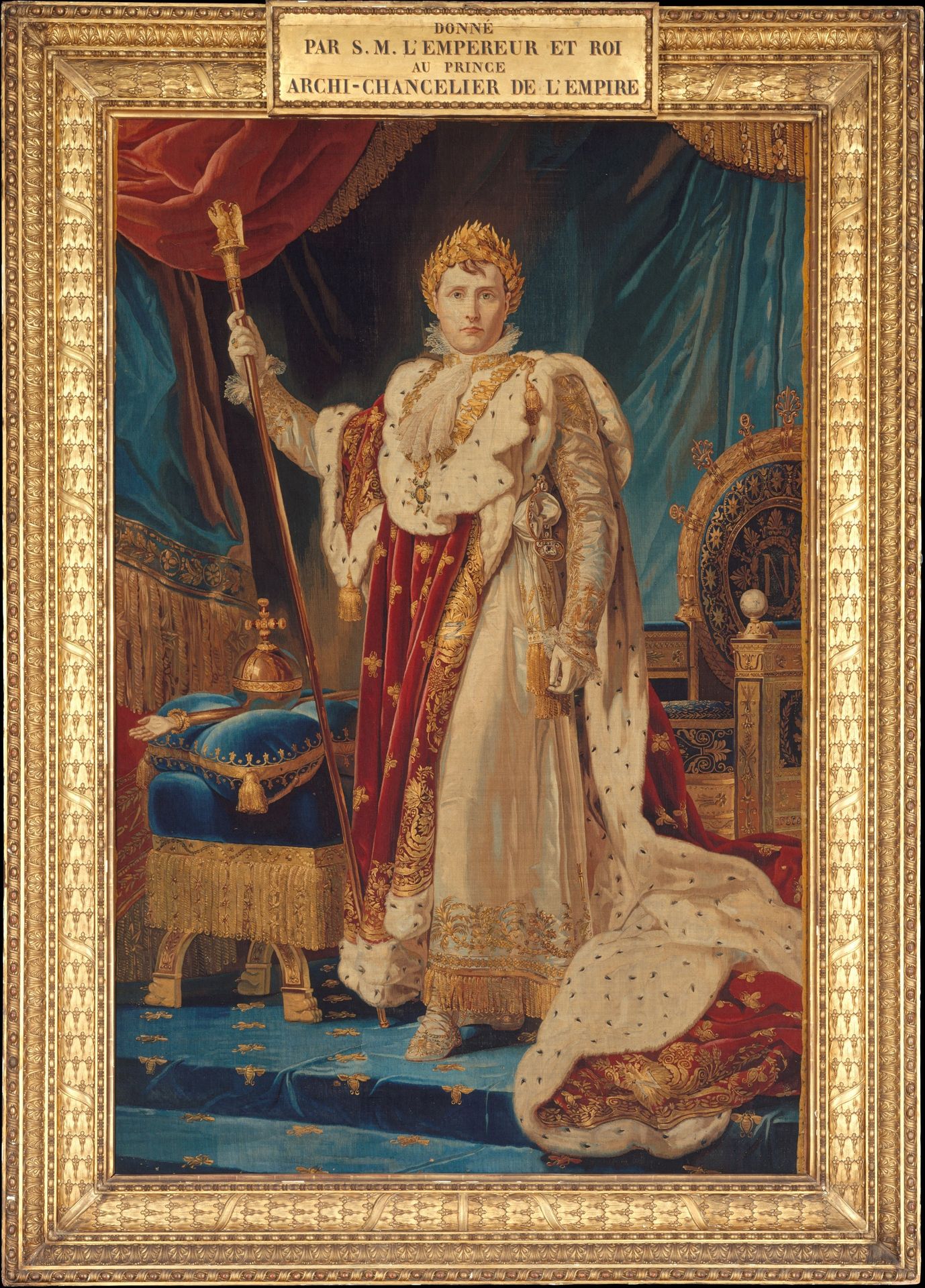 Portrait of Napoleon I by François Gérard