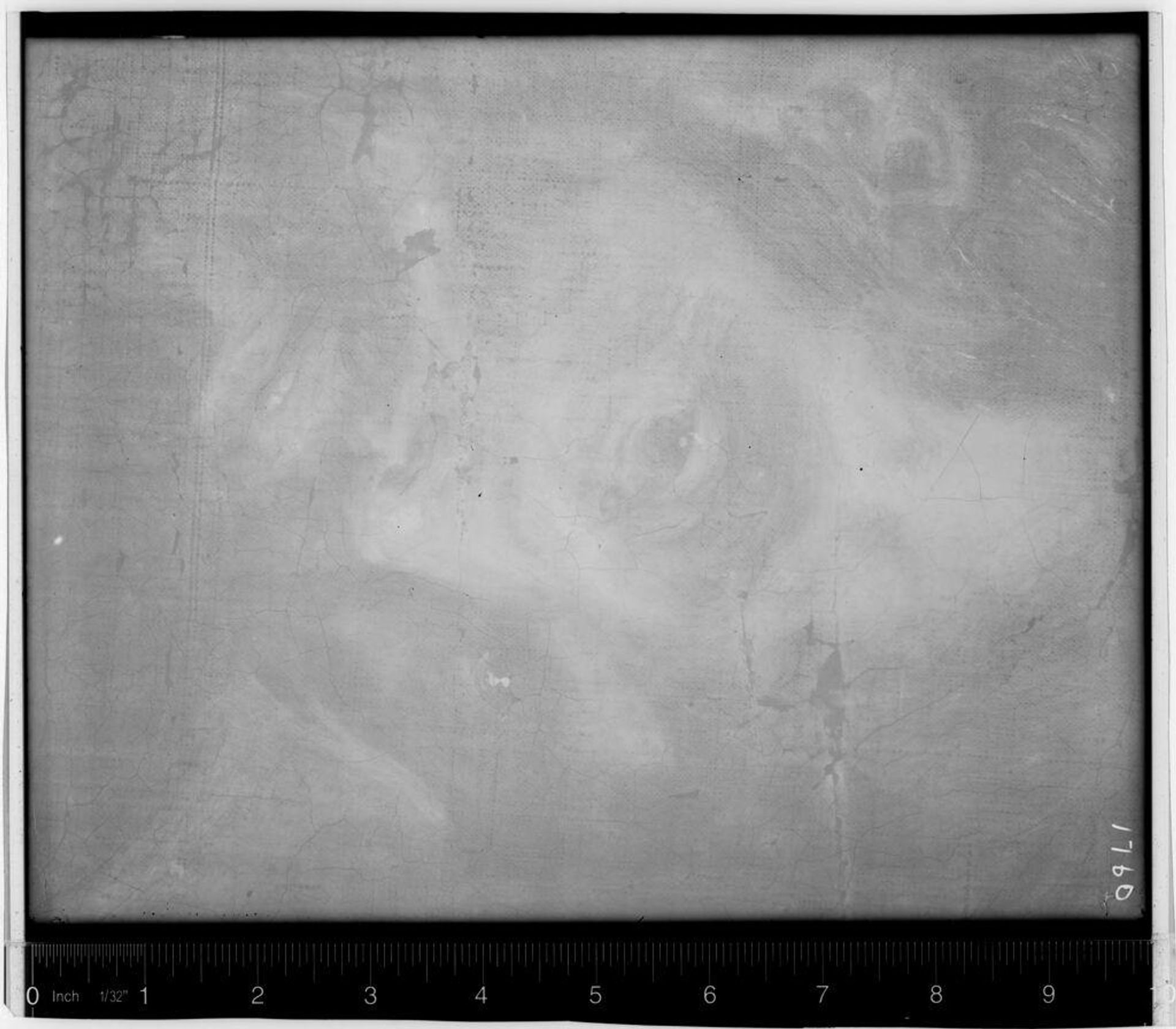 X-radiograph(s) of "St. Francis" by Artist of original: Peter Paul Rubens