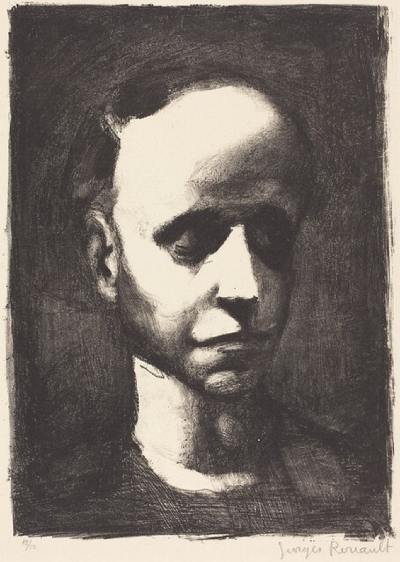 Self-Portrait III by Georges Rouault