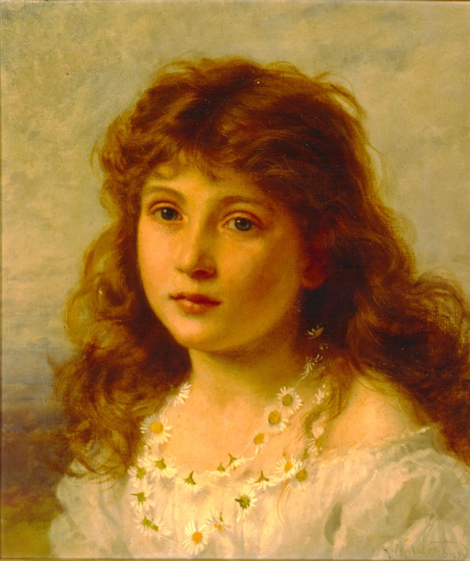 Young Girl by Sophie Gengembre Anderson