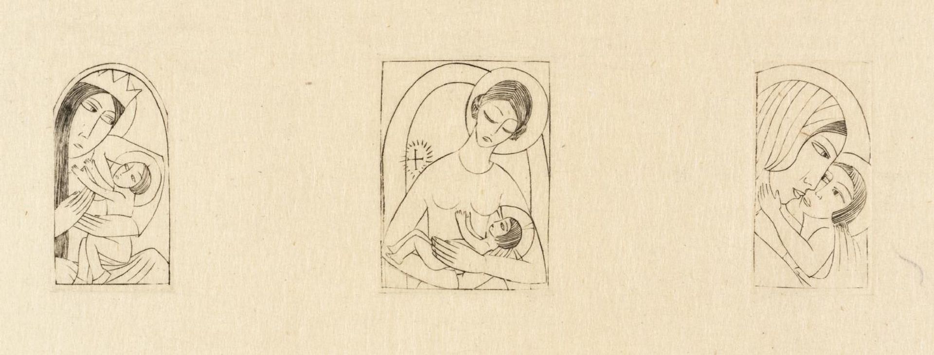 Madonna and Child by Eric Gill