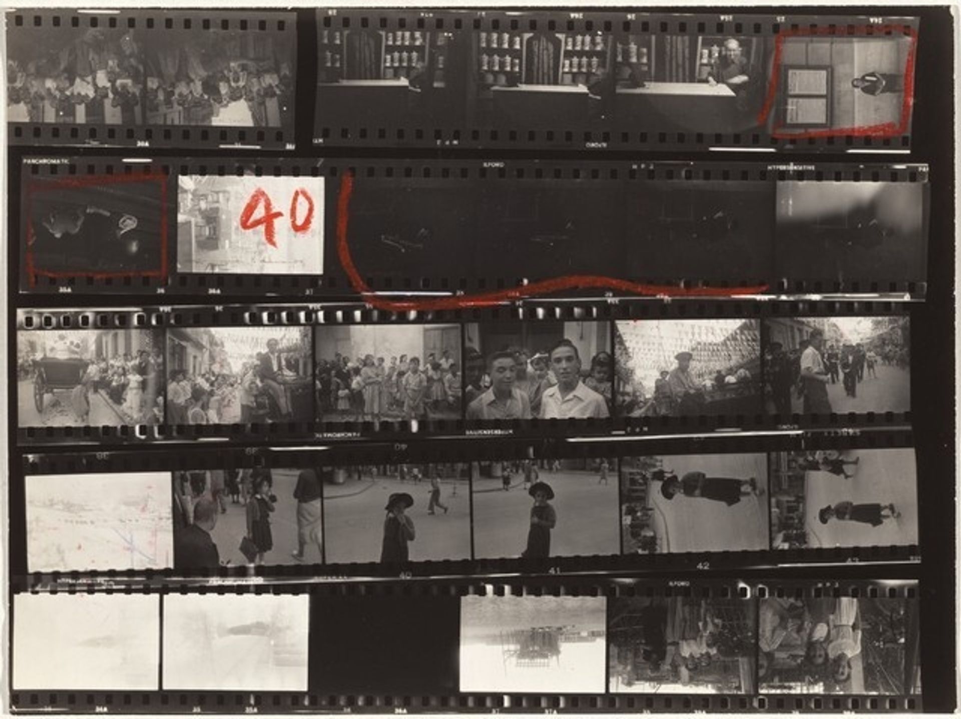 Valencia, Spain 40 by Robert Frank