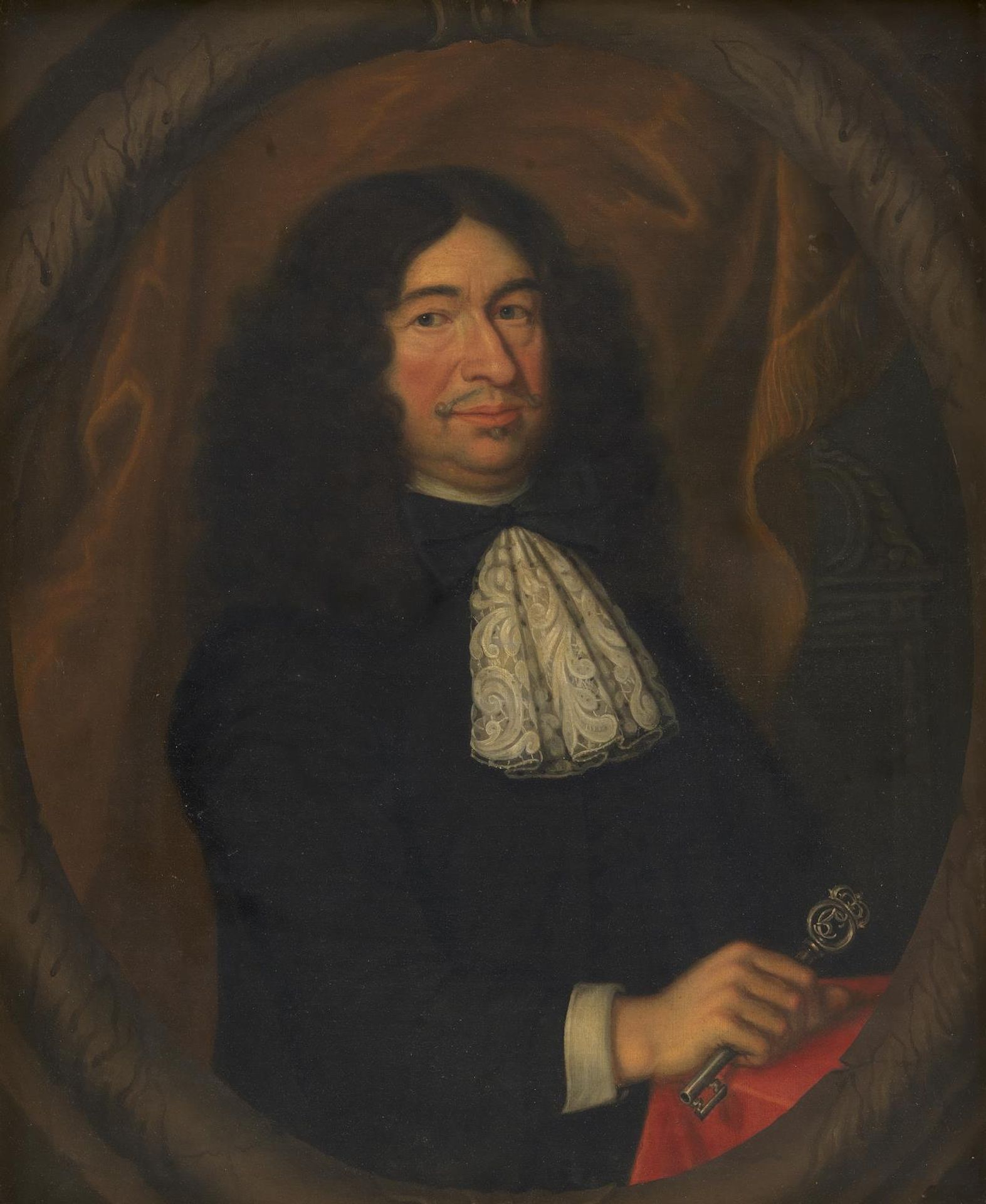 The Artist's Father, Bendix Grodtschilling the Elder, Warden of the Royal Kunstkammer by Bendix II Grodtschilling