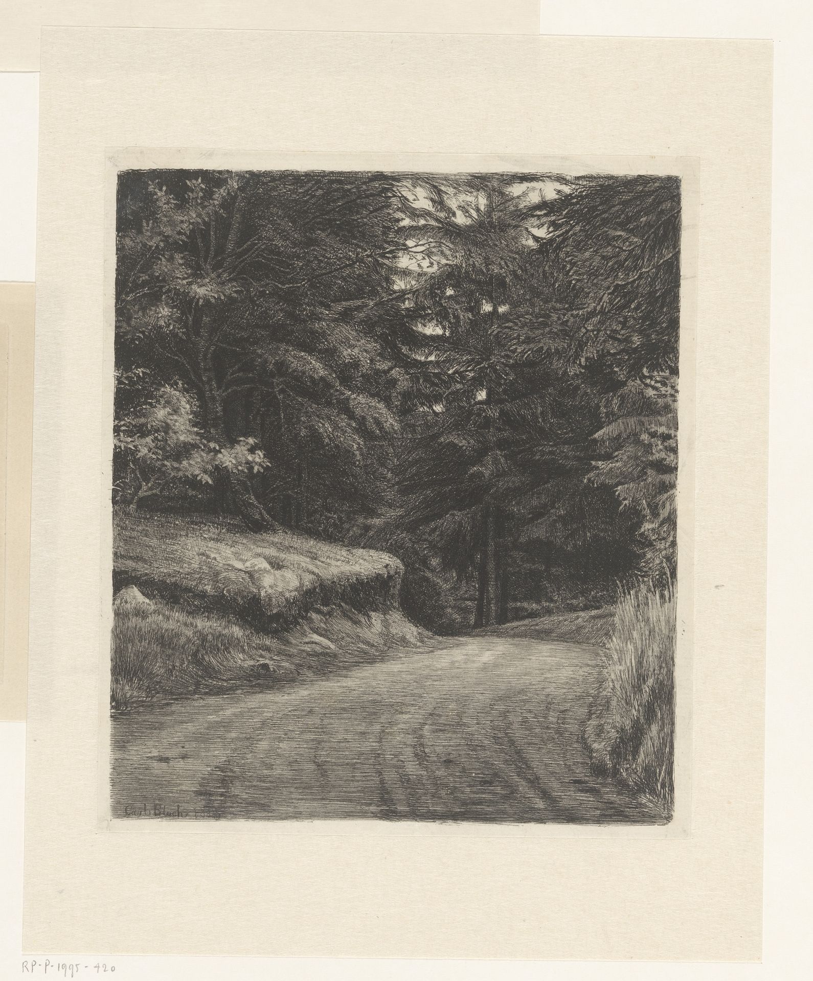 Bosweg by Carl Bloch