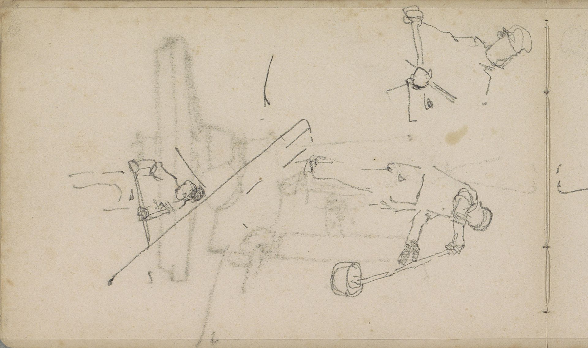 Werkende mannen by George Hendrik Breitner