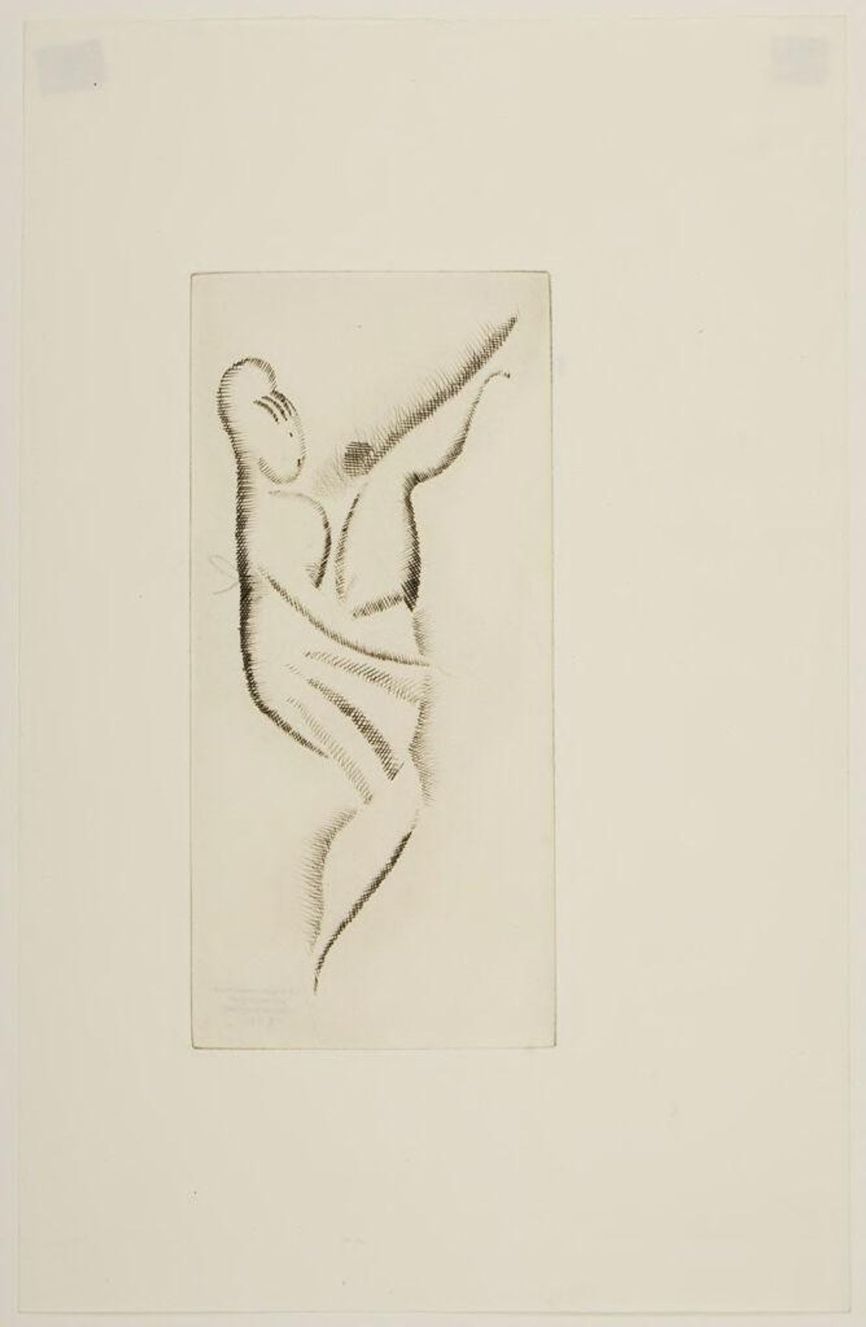 Female Figure in Profile by Elie Nadelman