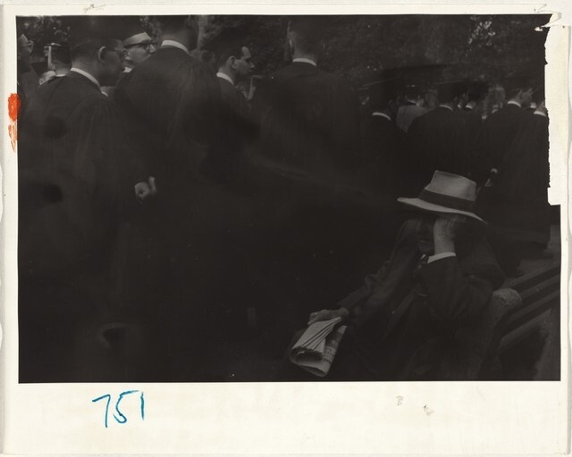 Yale Commencement—New Haven Green, New Haven, Connecticut by Robert Frank