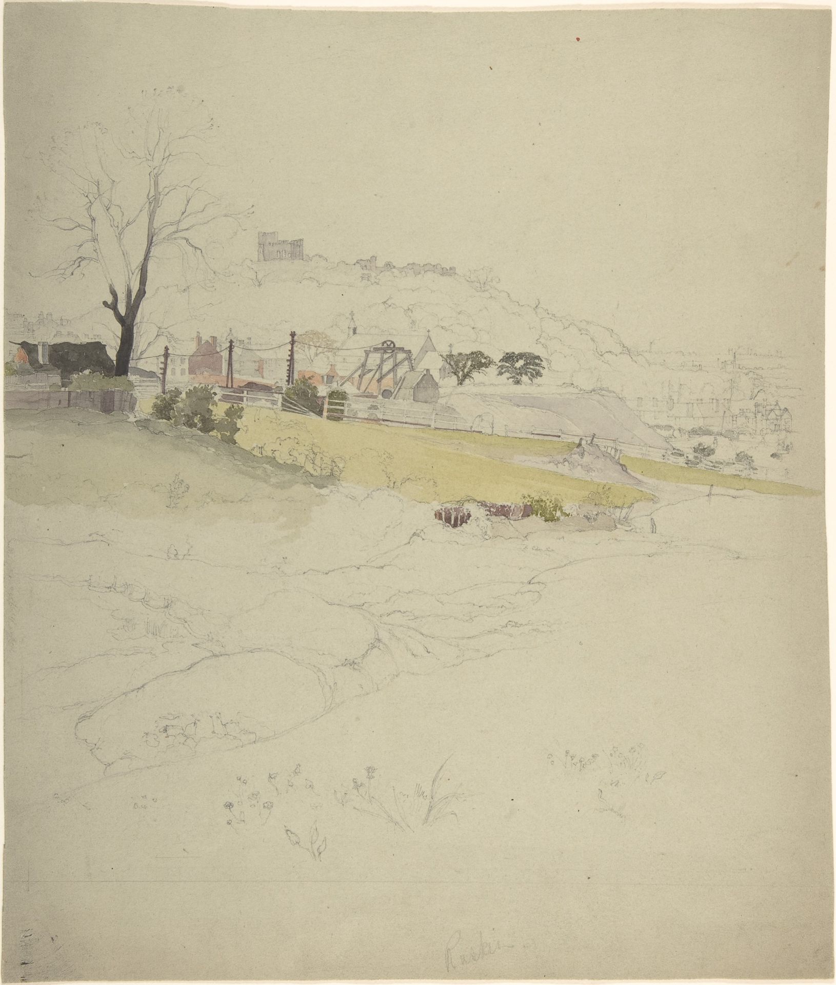 View of a Colliery at the Edge of a Town by John Ruskin