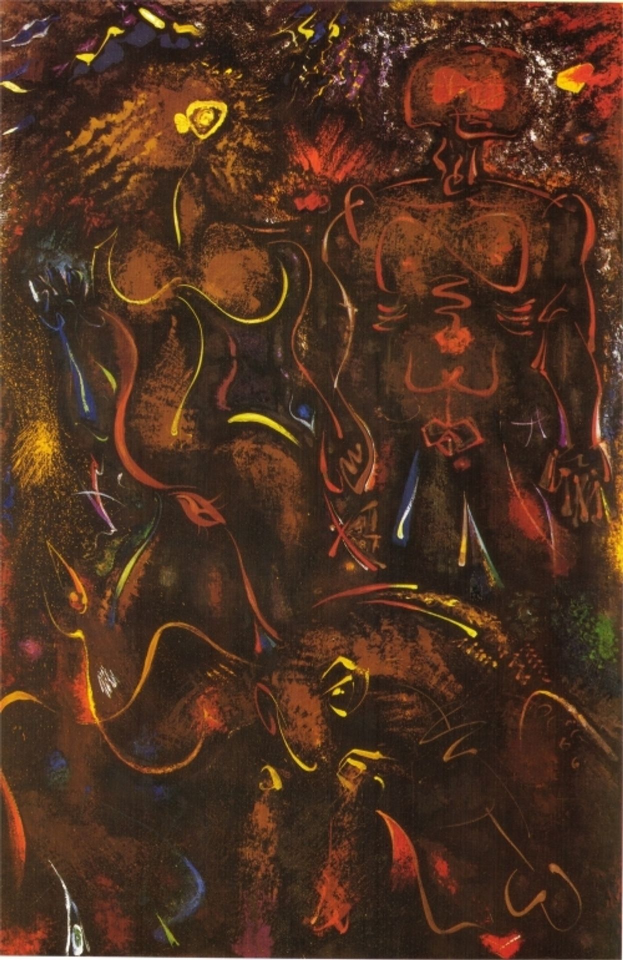 Couple in the night by Andre Masson