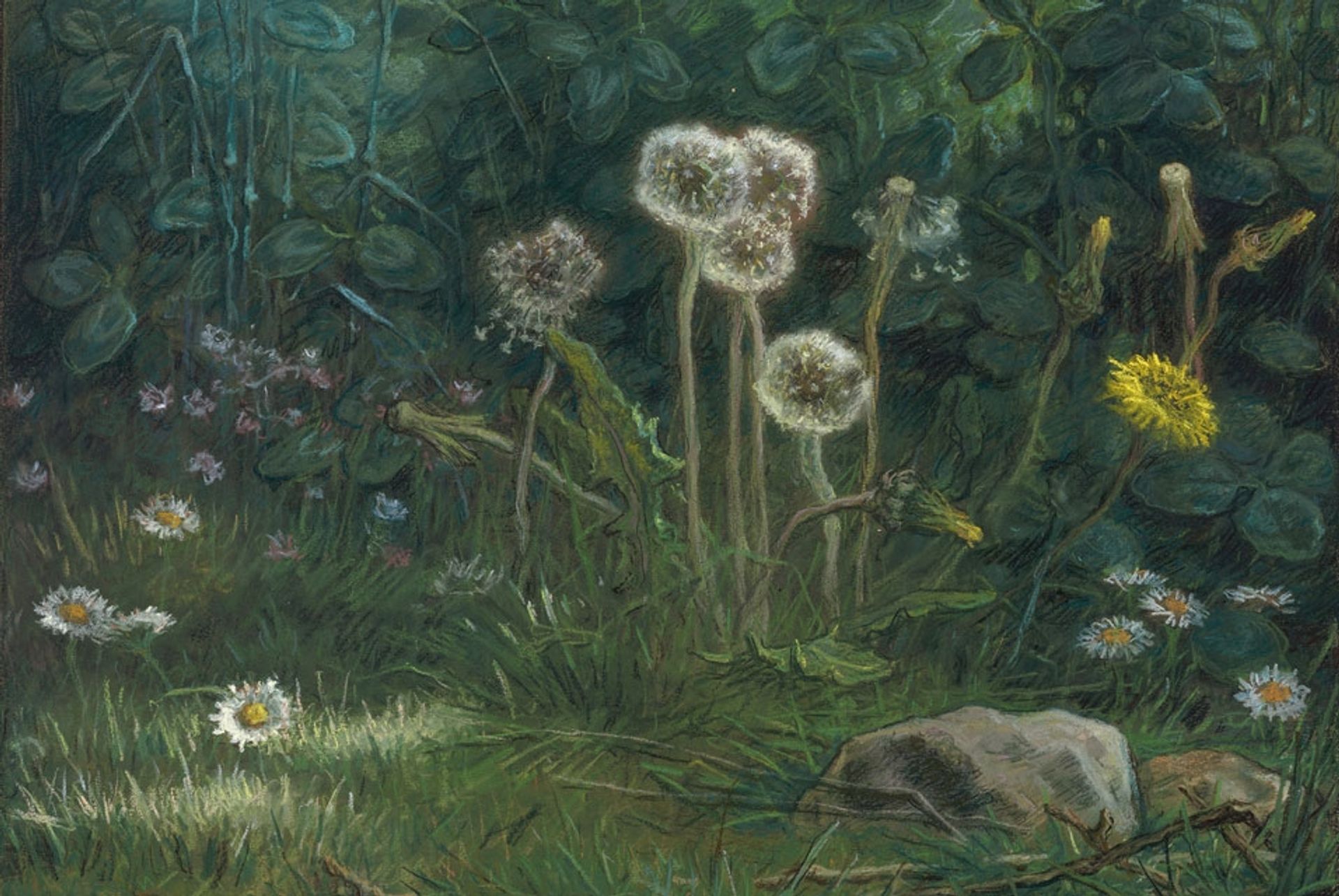Jean-François Millet【晩鐘】 Dandelions - Jean-François Millet | Artera