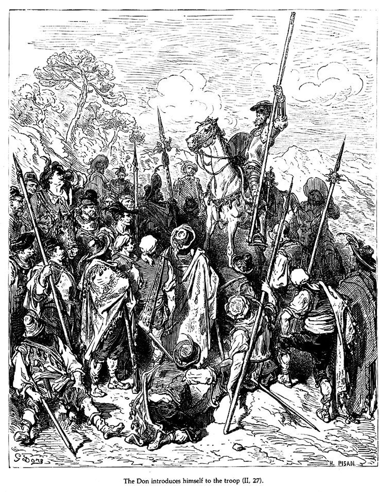 Don Quixote by Gustave Dore