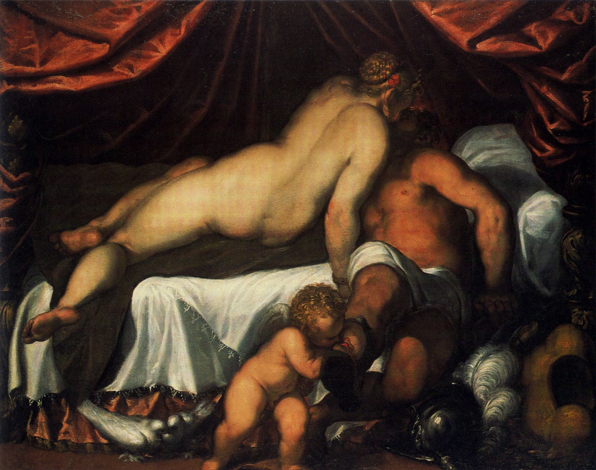 Venus Und Mars by Palma il Giovane