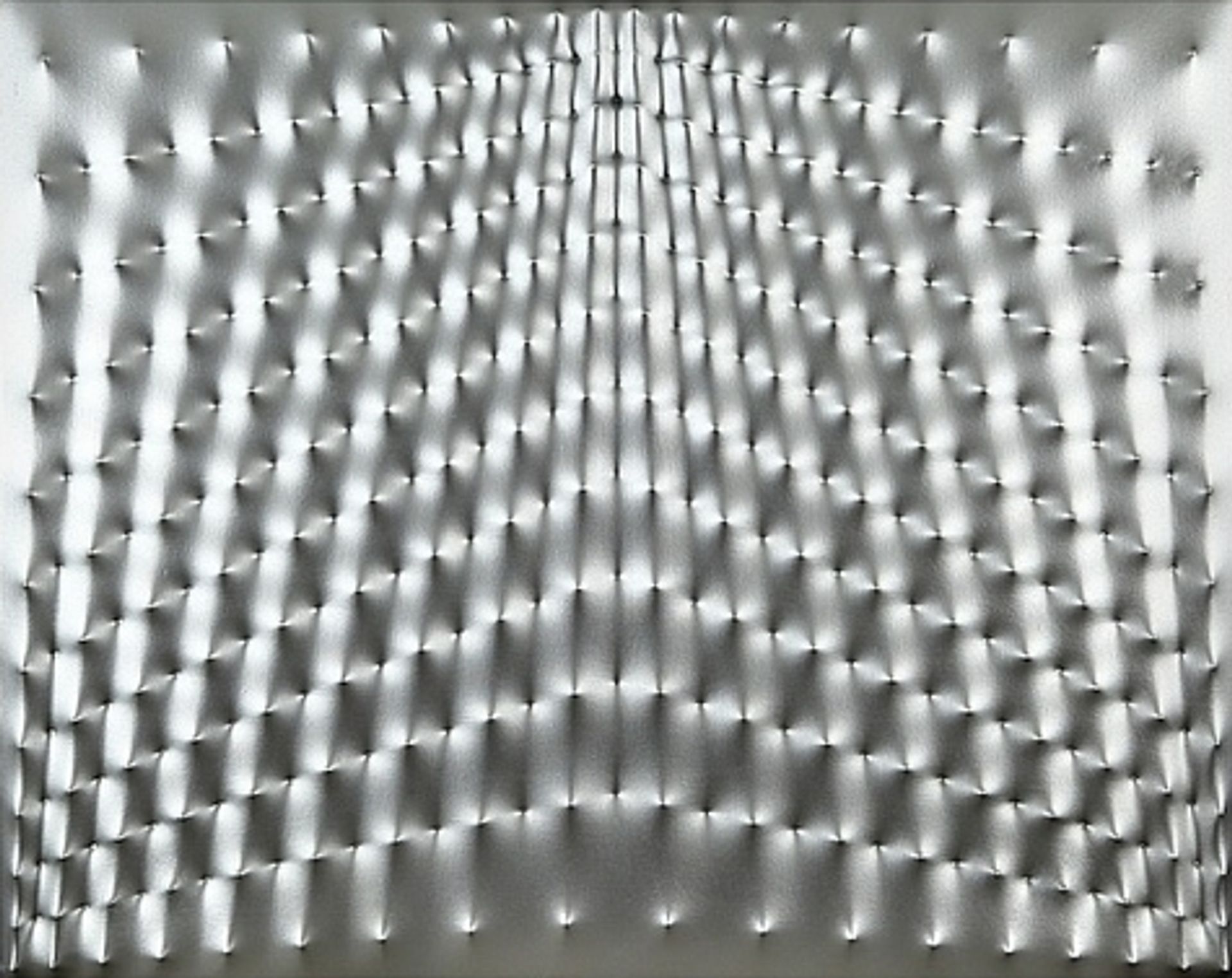 Superficie Argento by Enrico Castellani