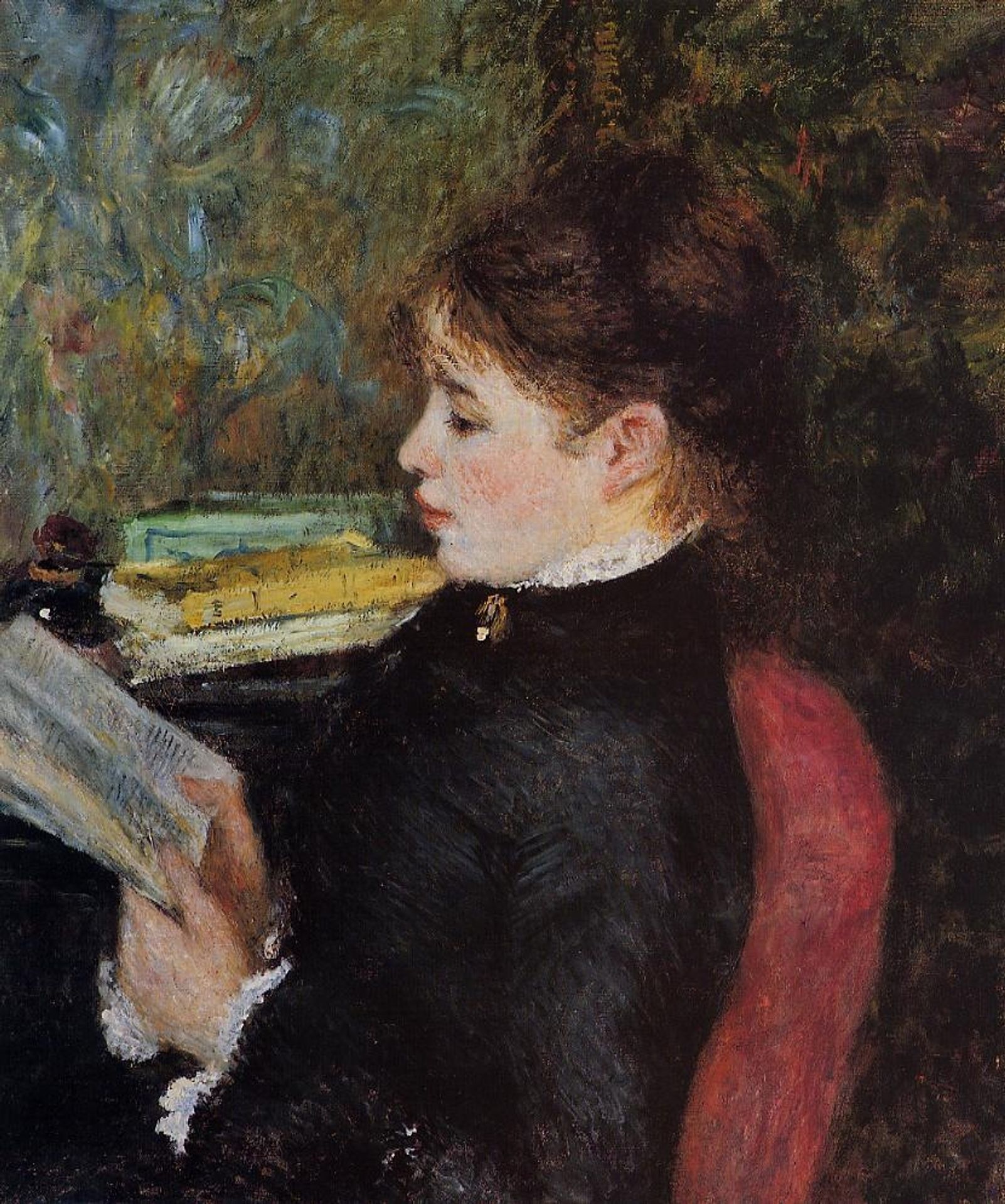 The Reader by Pierre-Auguste Renoir