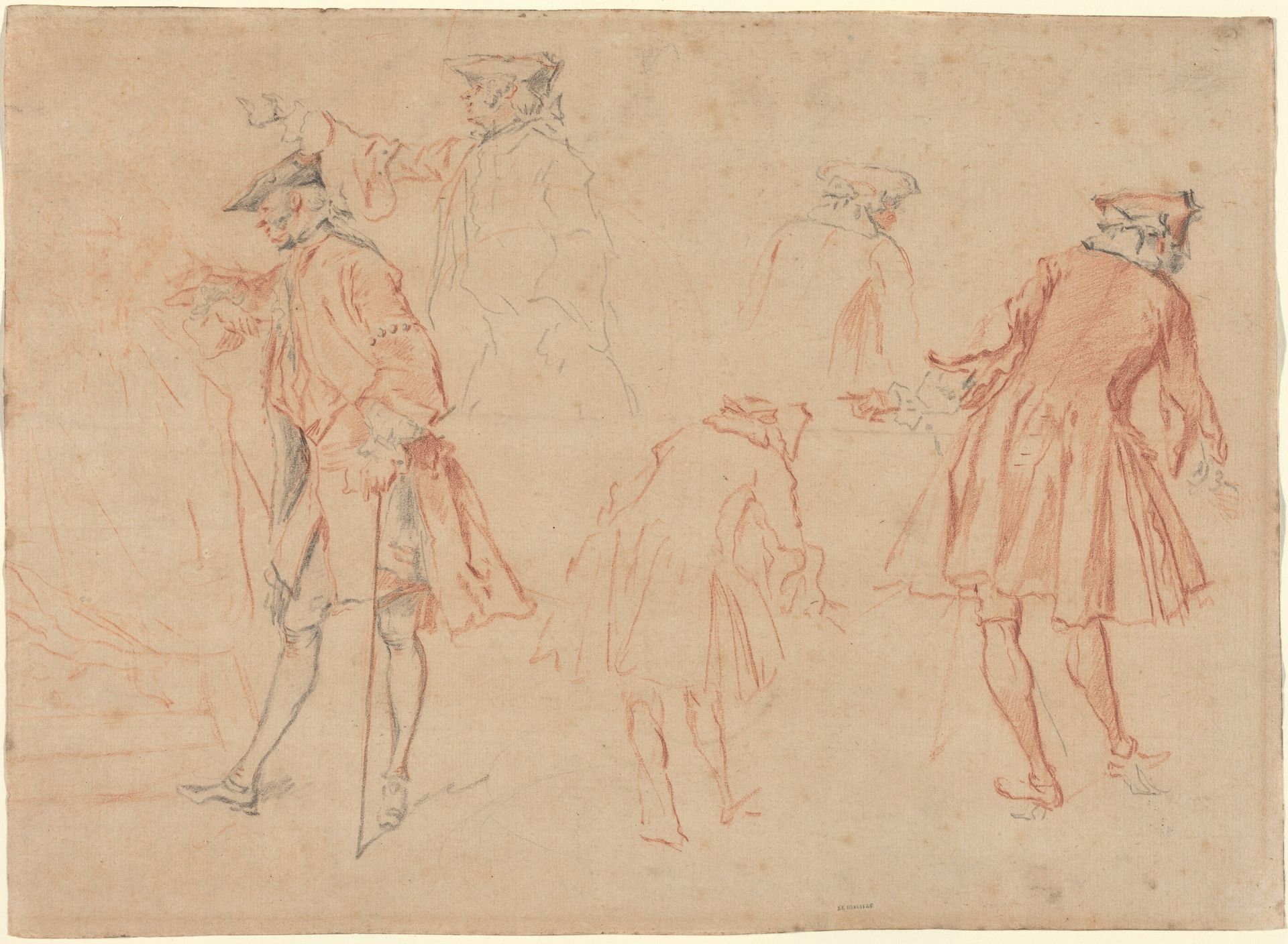 Sketches of a Gentleman by Jacques André Portail