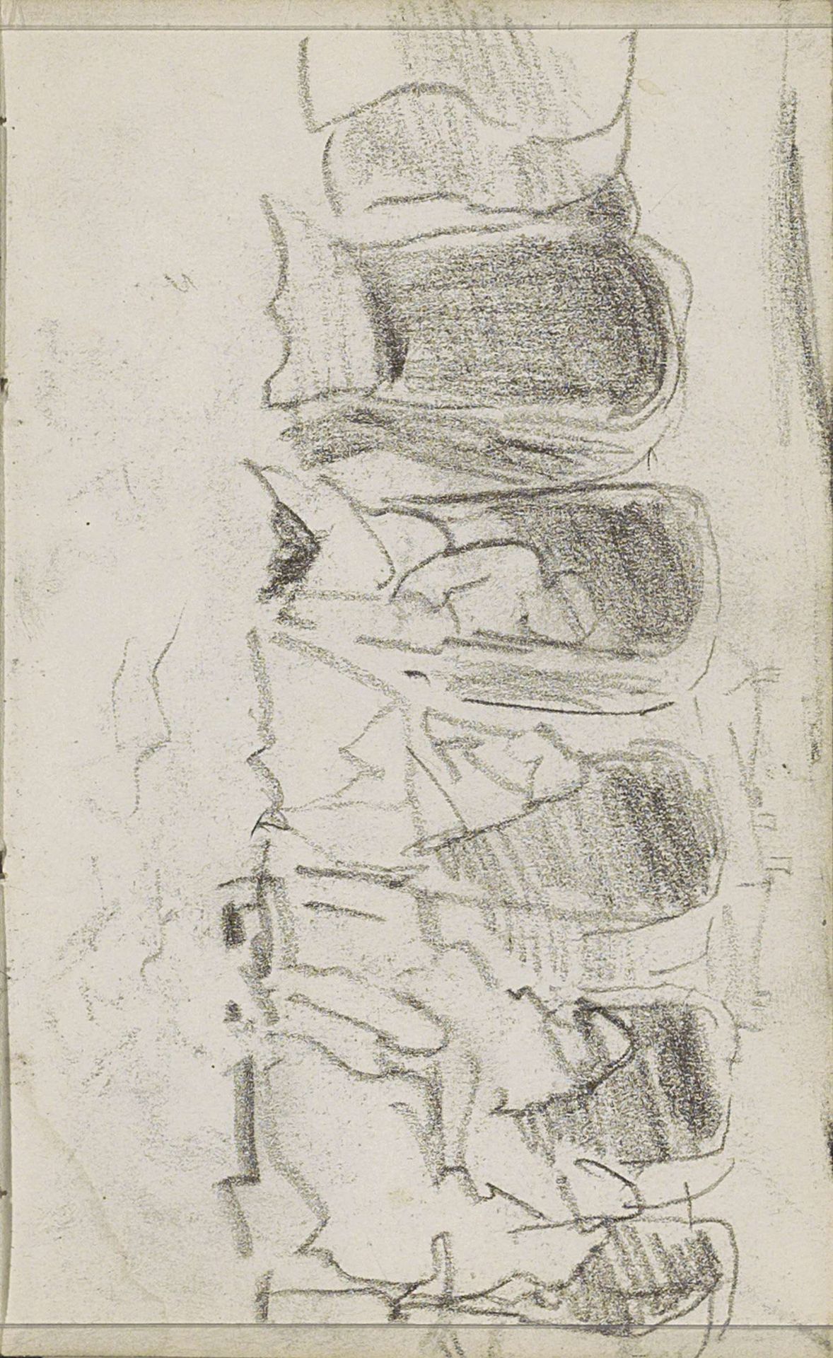Strand met vrouwen zittend in korfstoelen by Anton Mauve