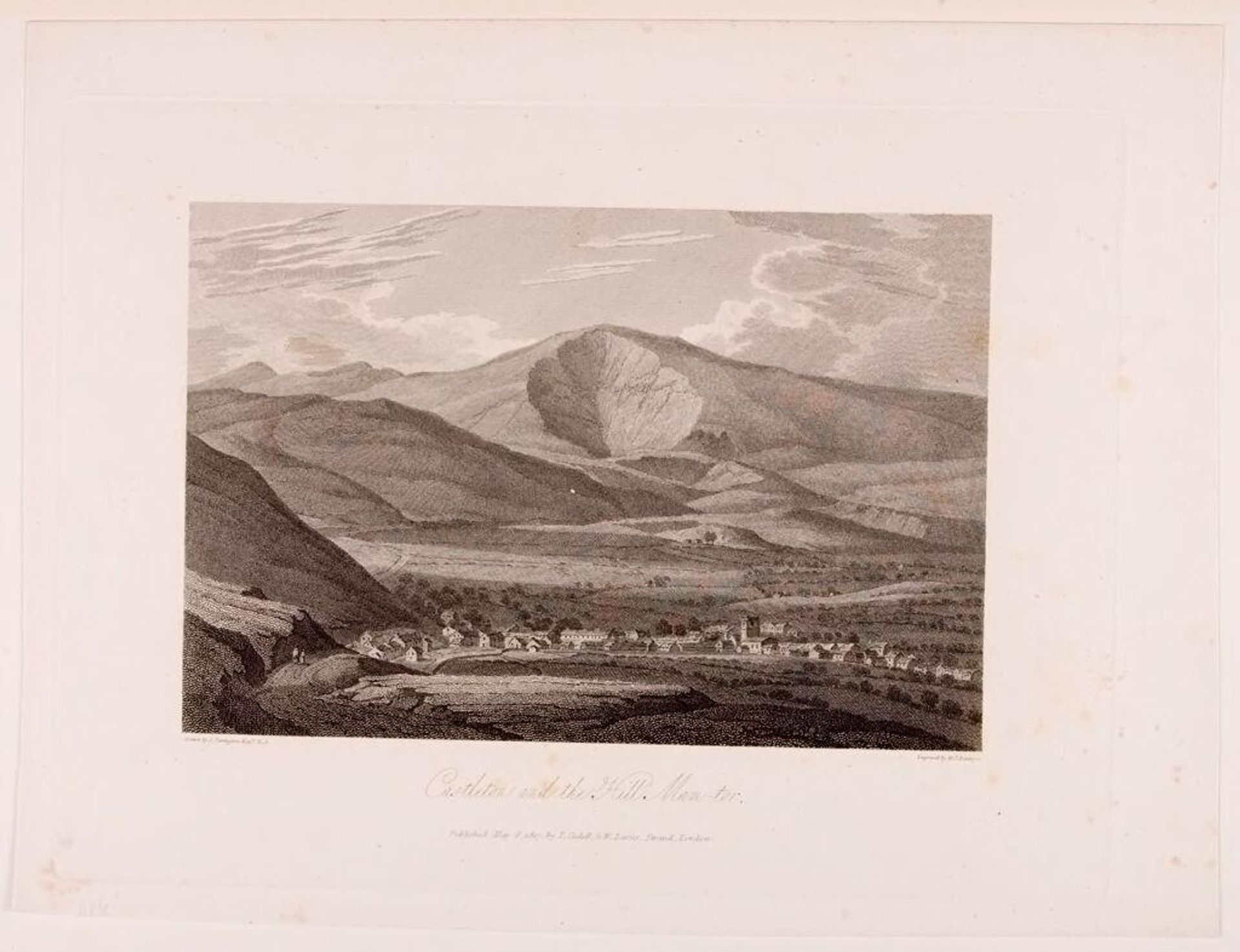 Castleton and the Hill, Mam Tor by M. S. Barenger