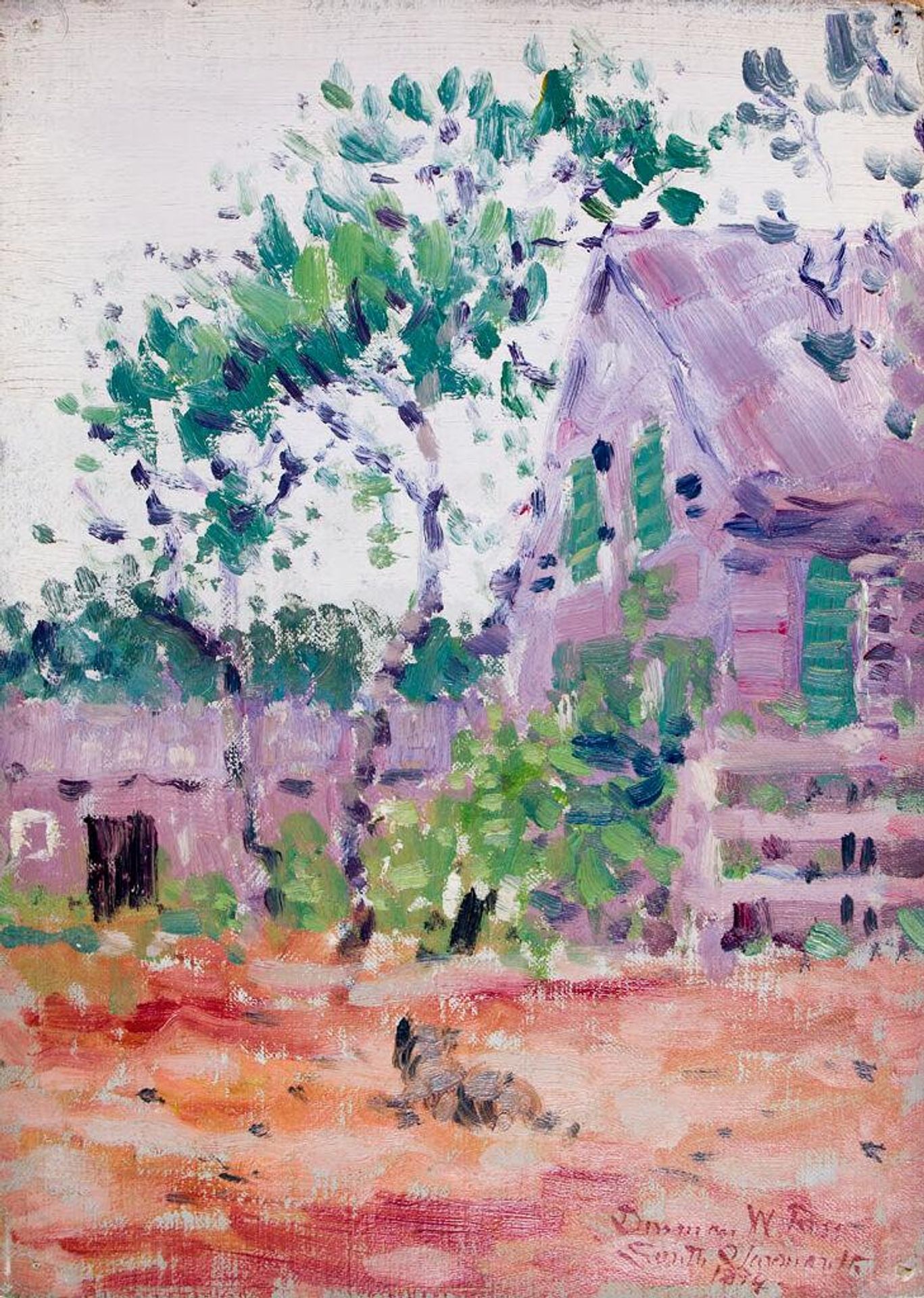 The Hallowell House, South Yarmouth, Massachusetts by Denman Waldo Ross