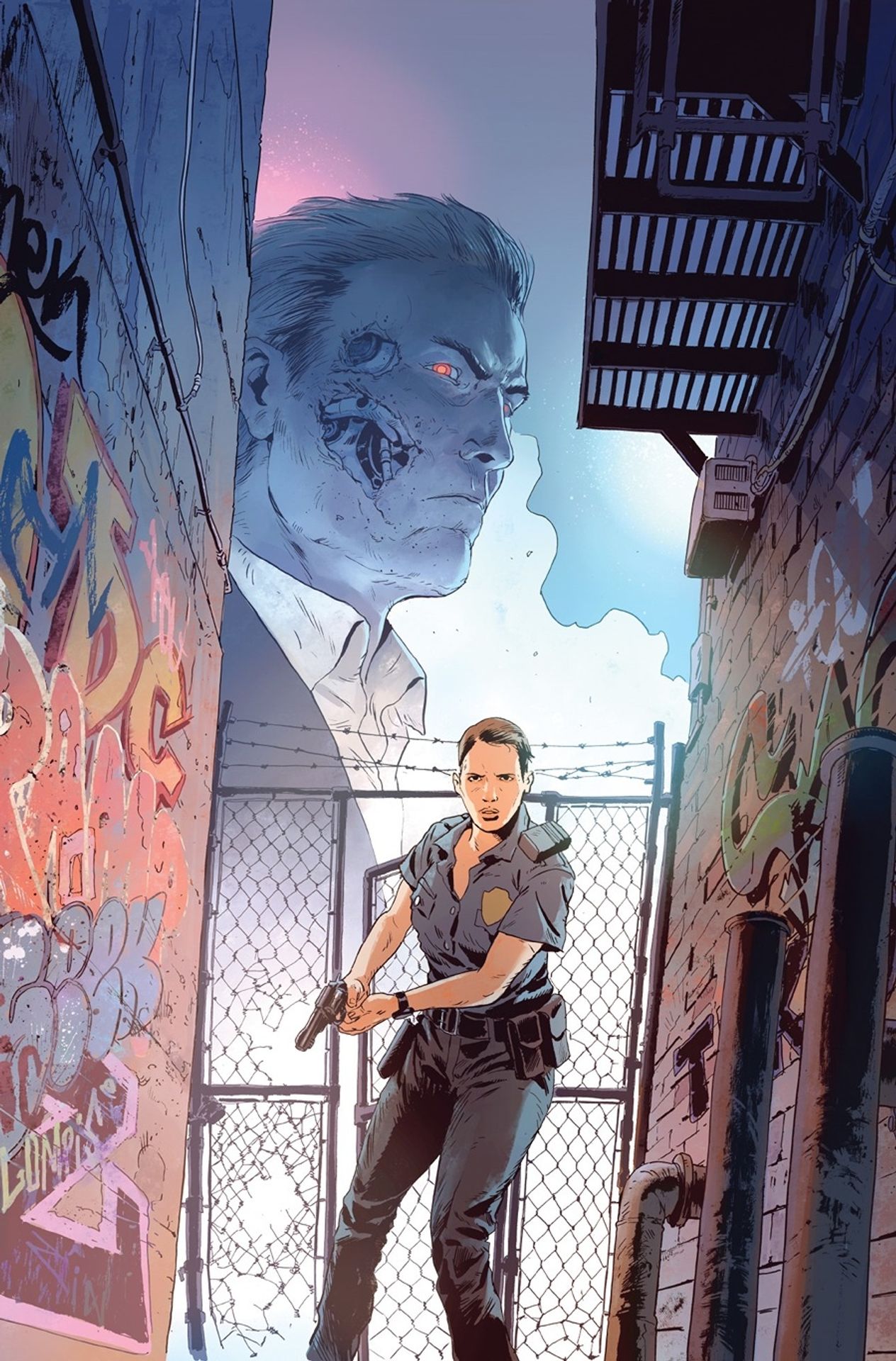 Terminator – Sector War Cover by Robert Sammelin