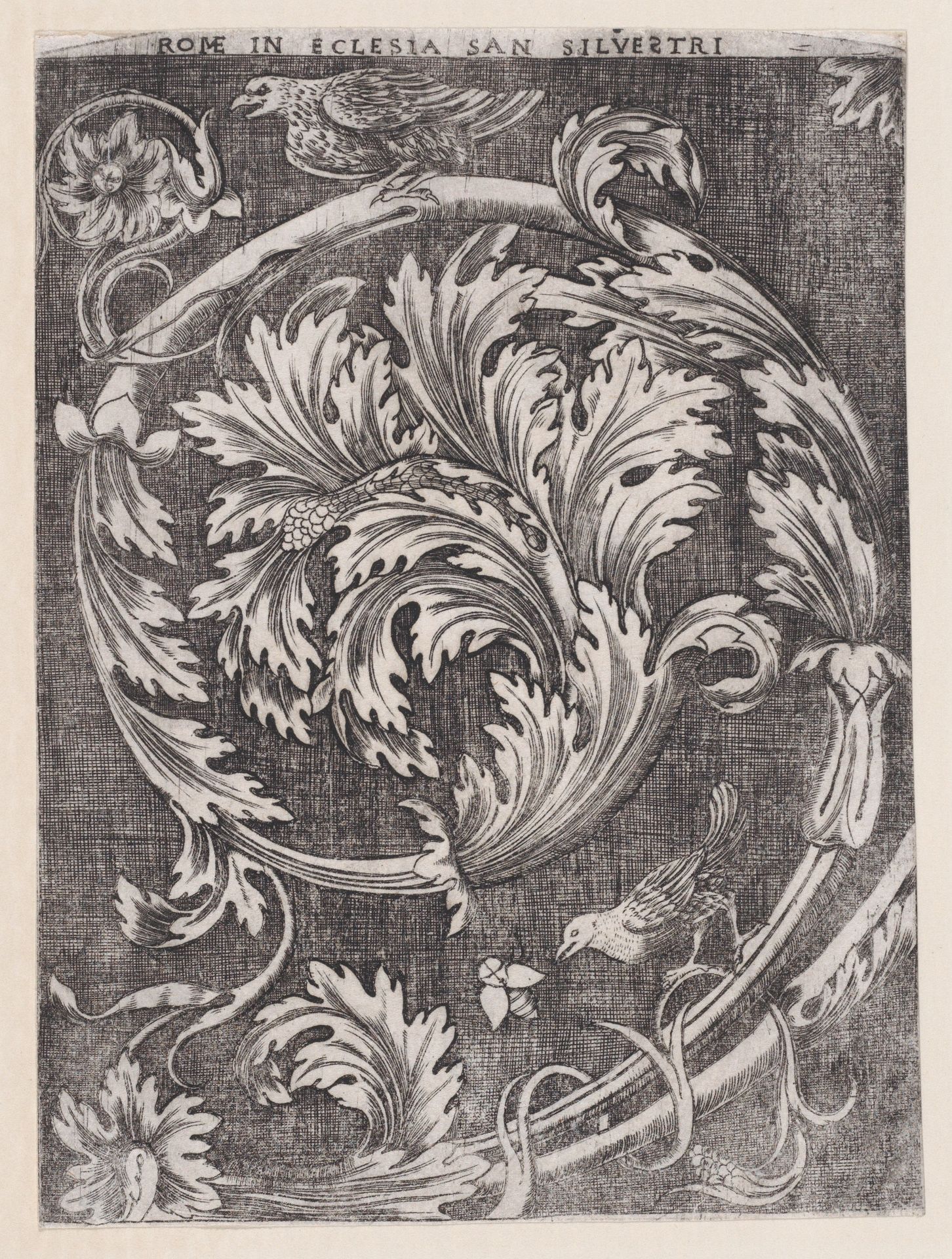 Ornamental Panel by Anonymous