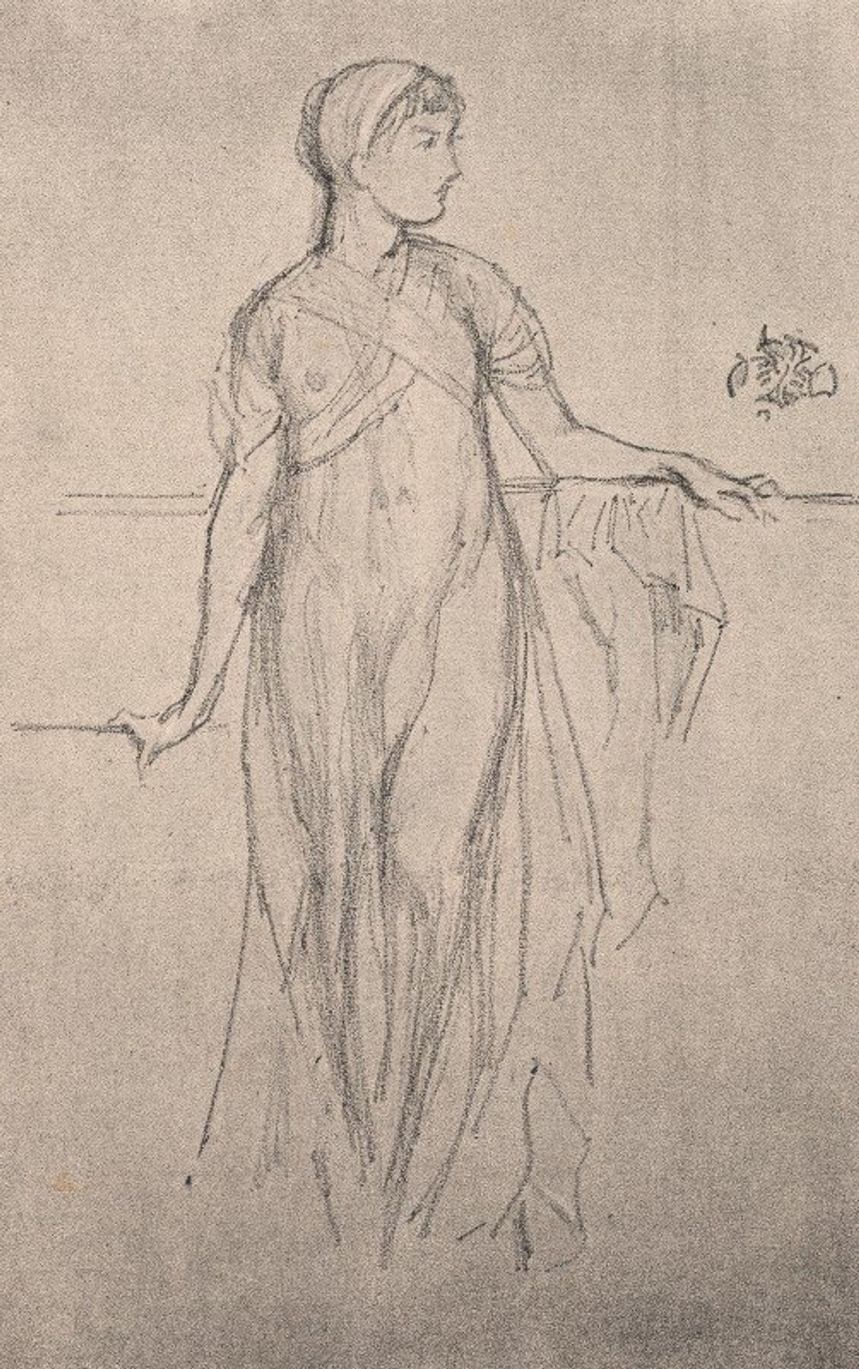 Study by James Abbott McNeill Whistler