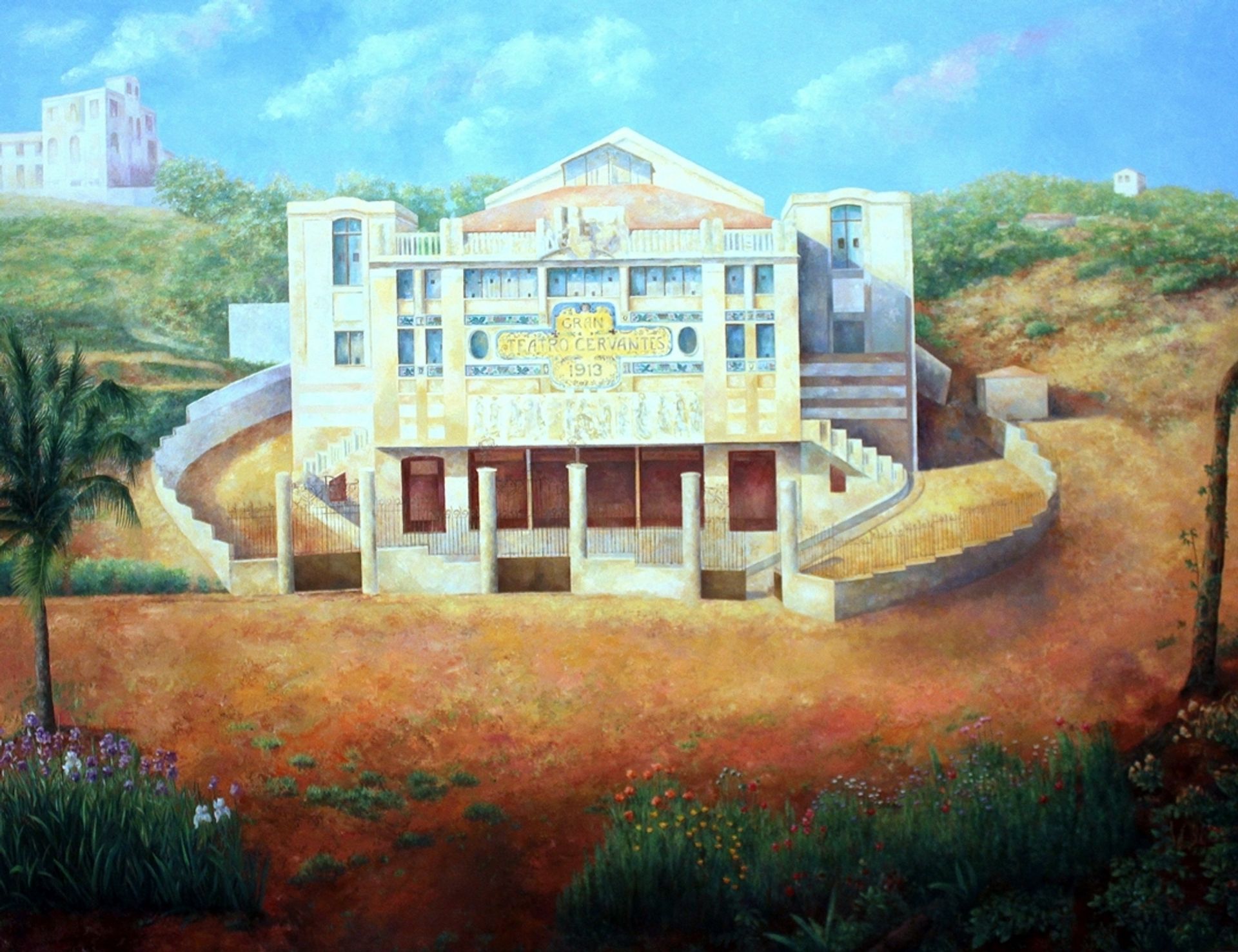 Spring in the Gran Teatro Cervantes of Tanger by Consuelo Hernández