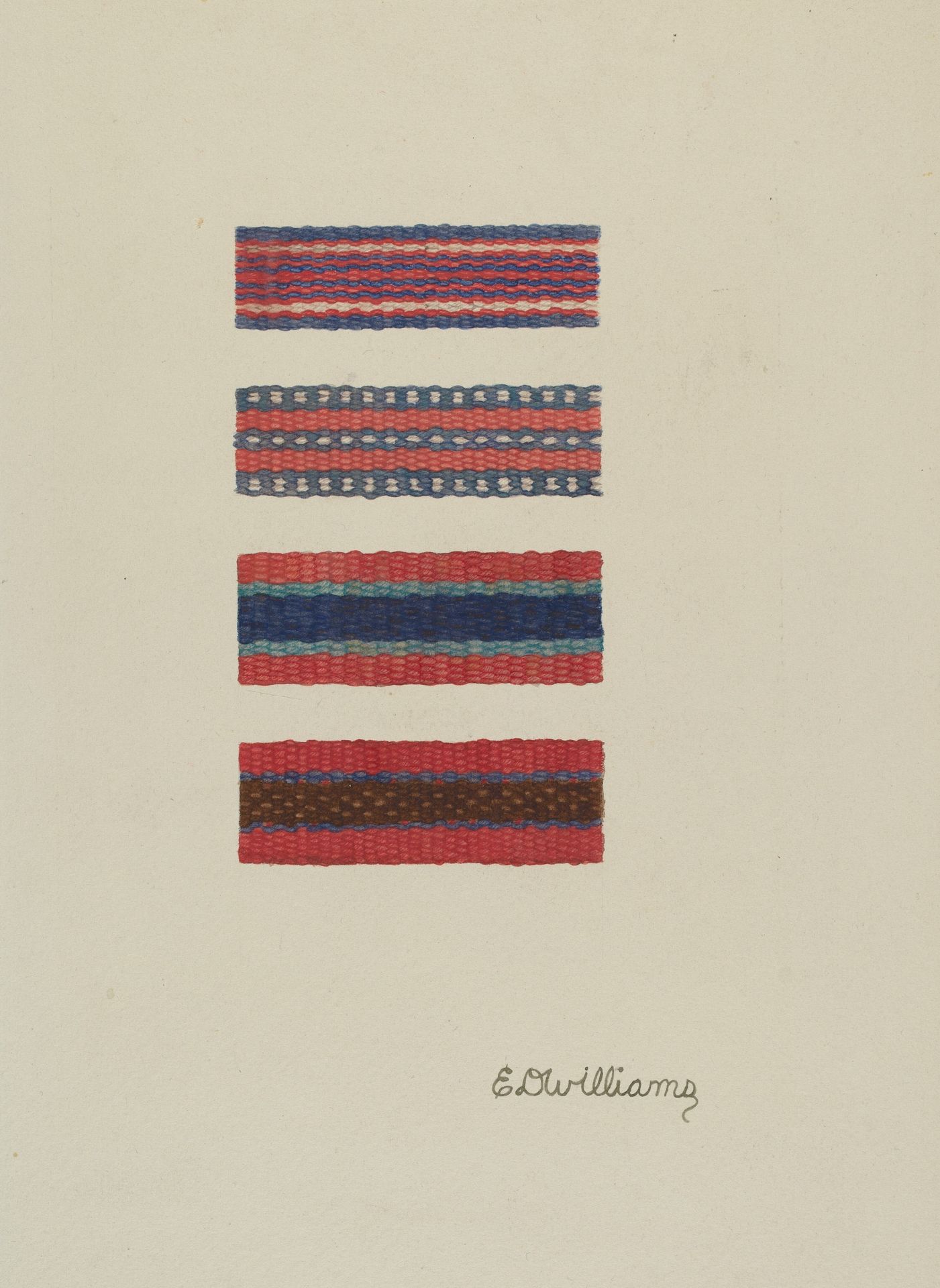 Shaker Chair Braids by Edward D. Williams
