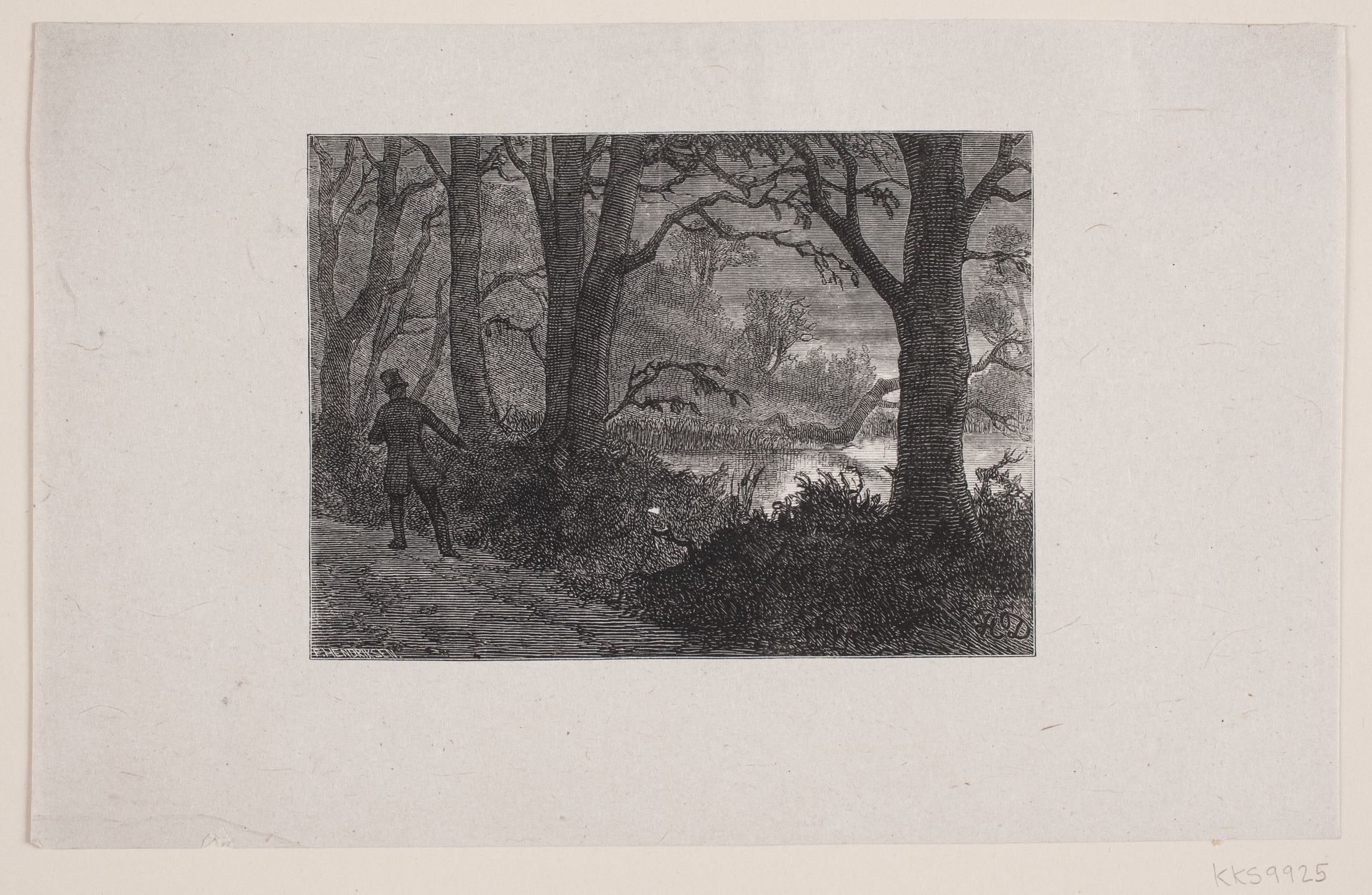 Illustration til "Snap", fortælling af H. Drachmann by Anonymous
