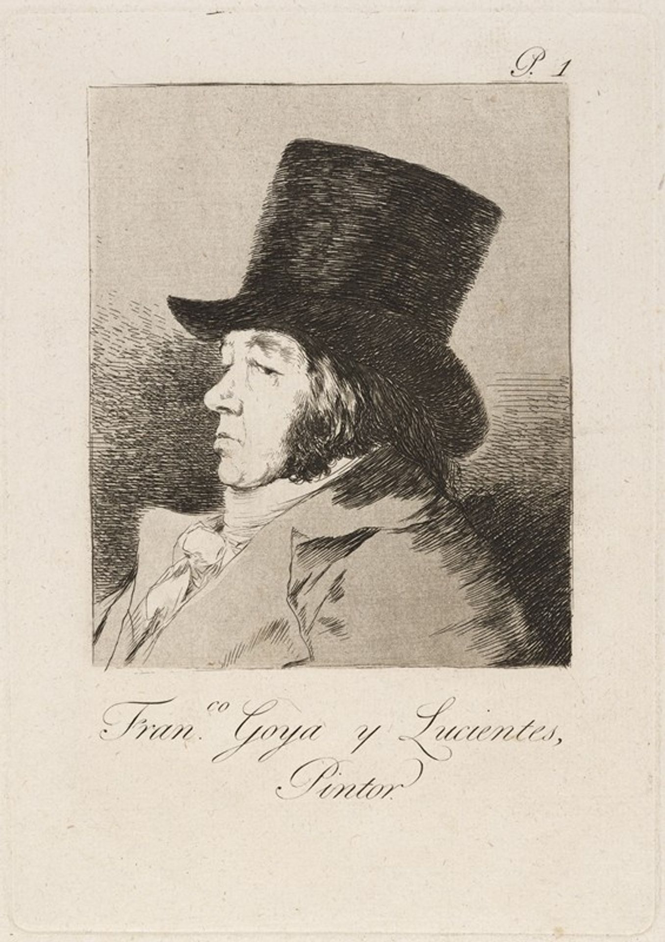 Francisco Goya y Lucientes, Pintor by Francisco de Goya