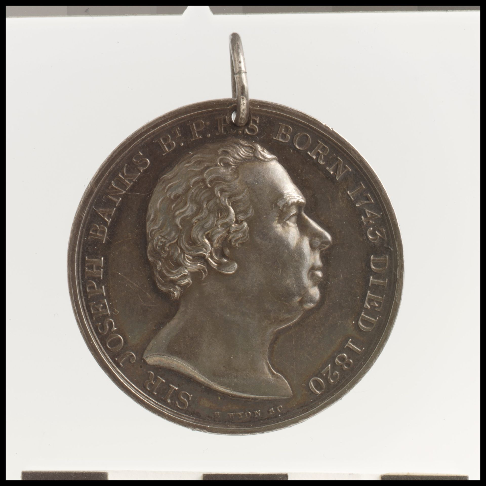 Sir Joseph Banks (1743–1820) by William Wyon