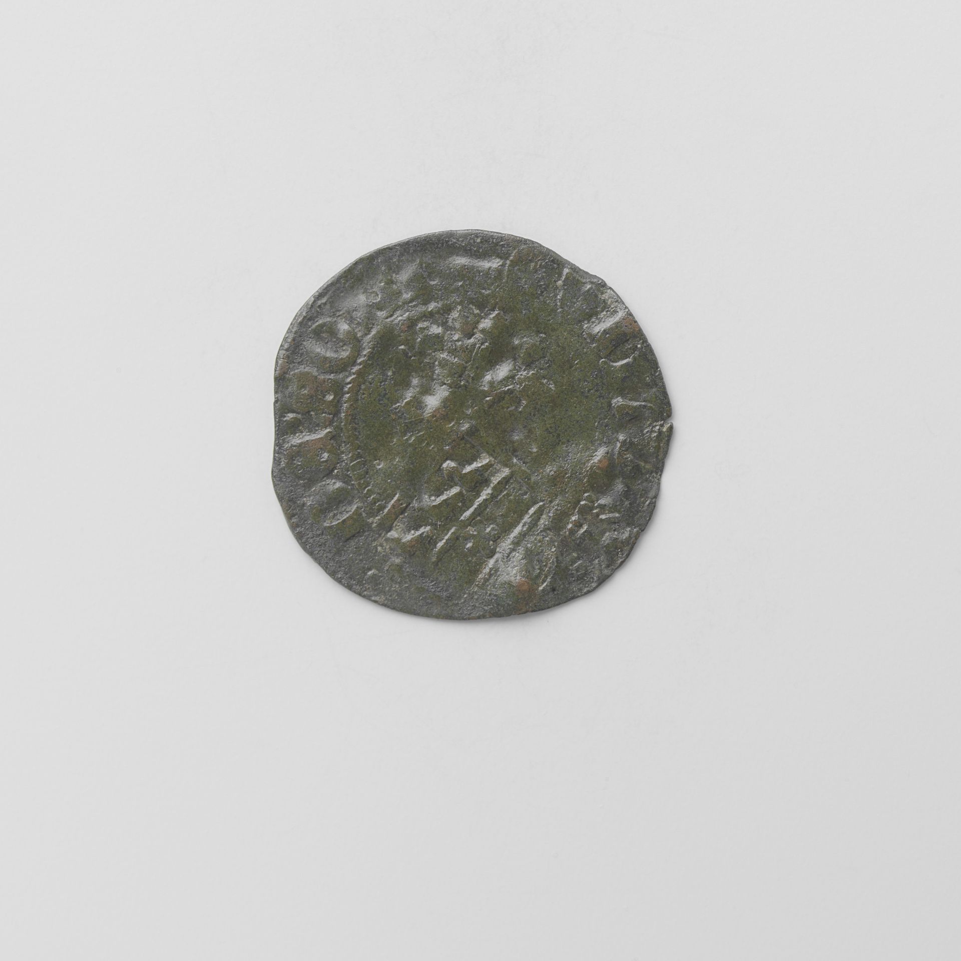 Reckheimse dubbele mijt van Willem II van Sombreffe (1400-1475) by heer van Reckheim