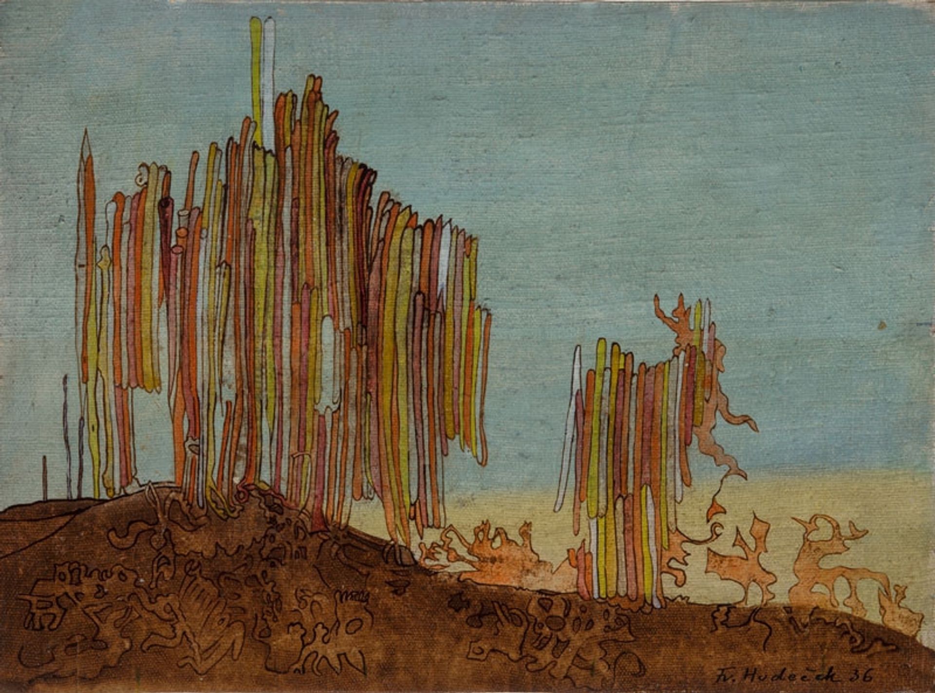 Organ In The Mountains by František Hudeček
