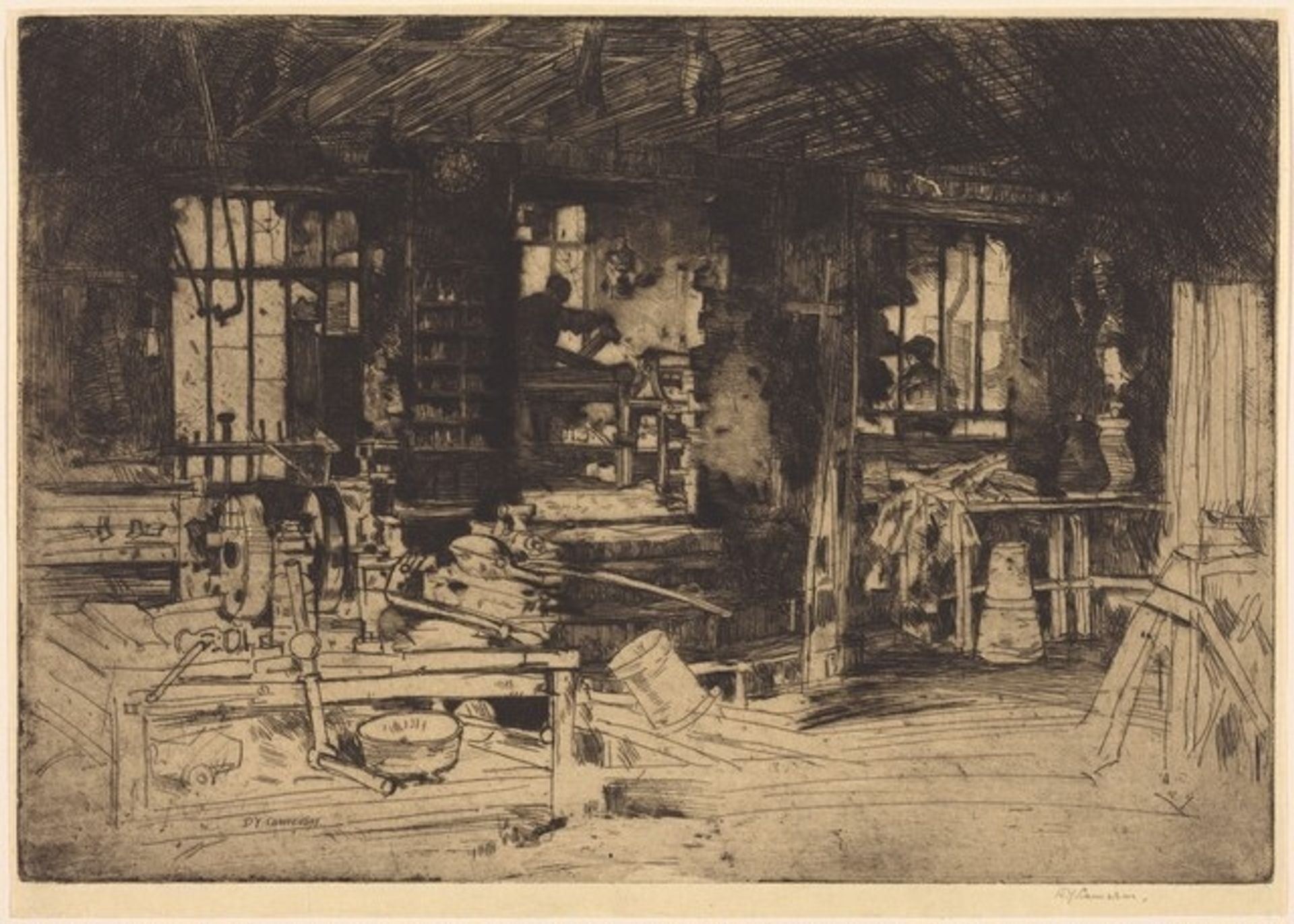 The Workshop by David Young Cameron