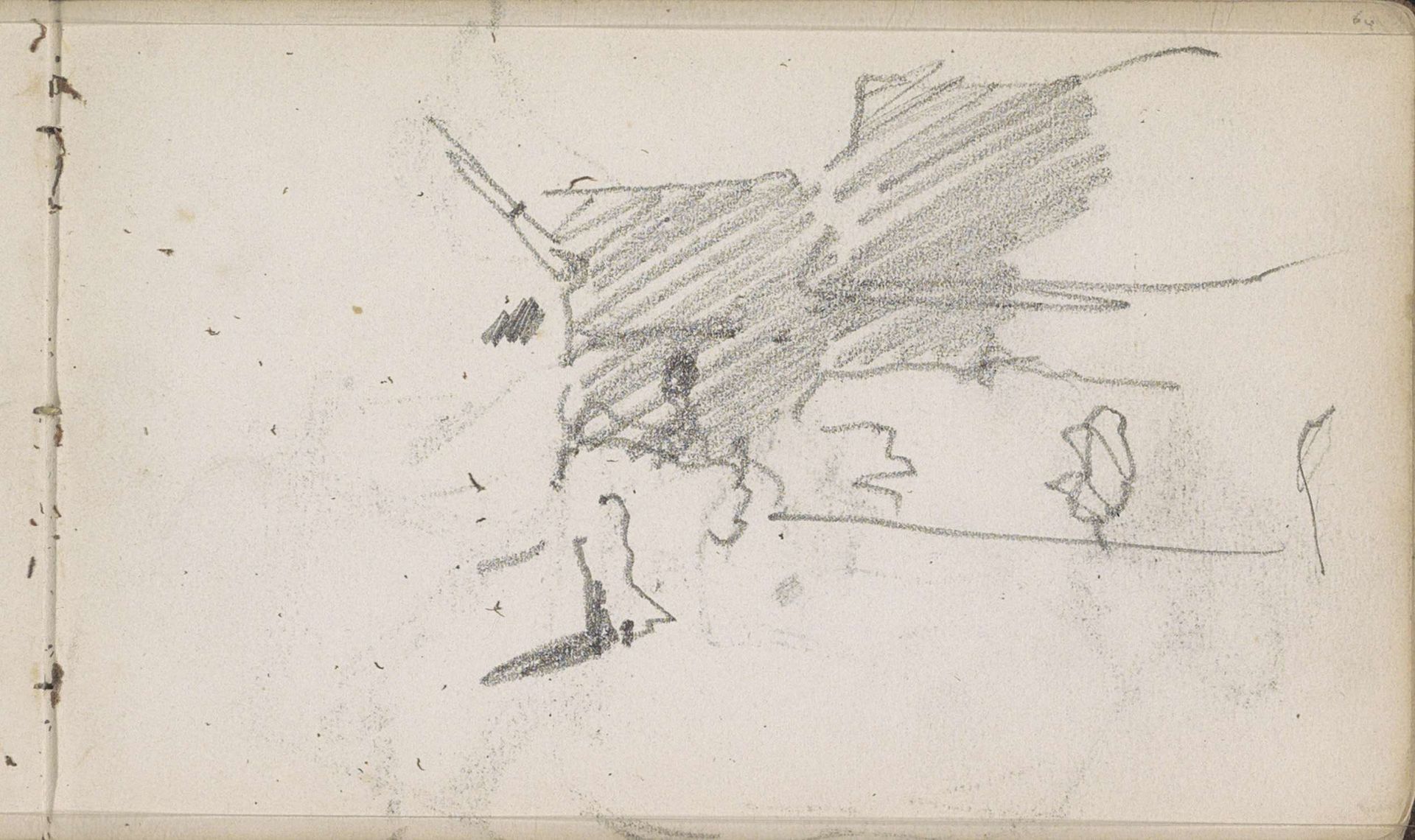 Huizen by George Hendrik Breitner