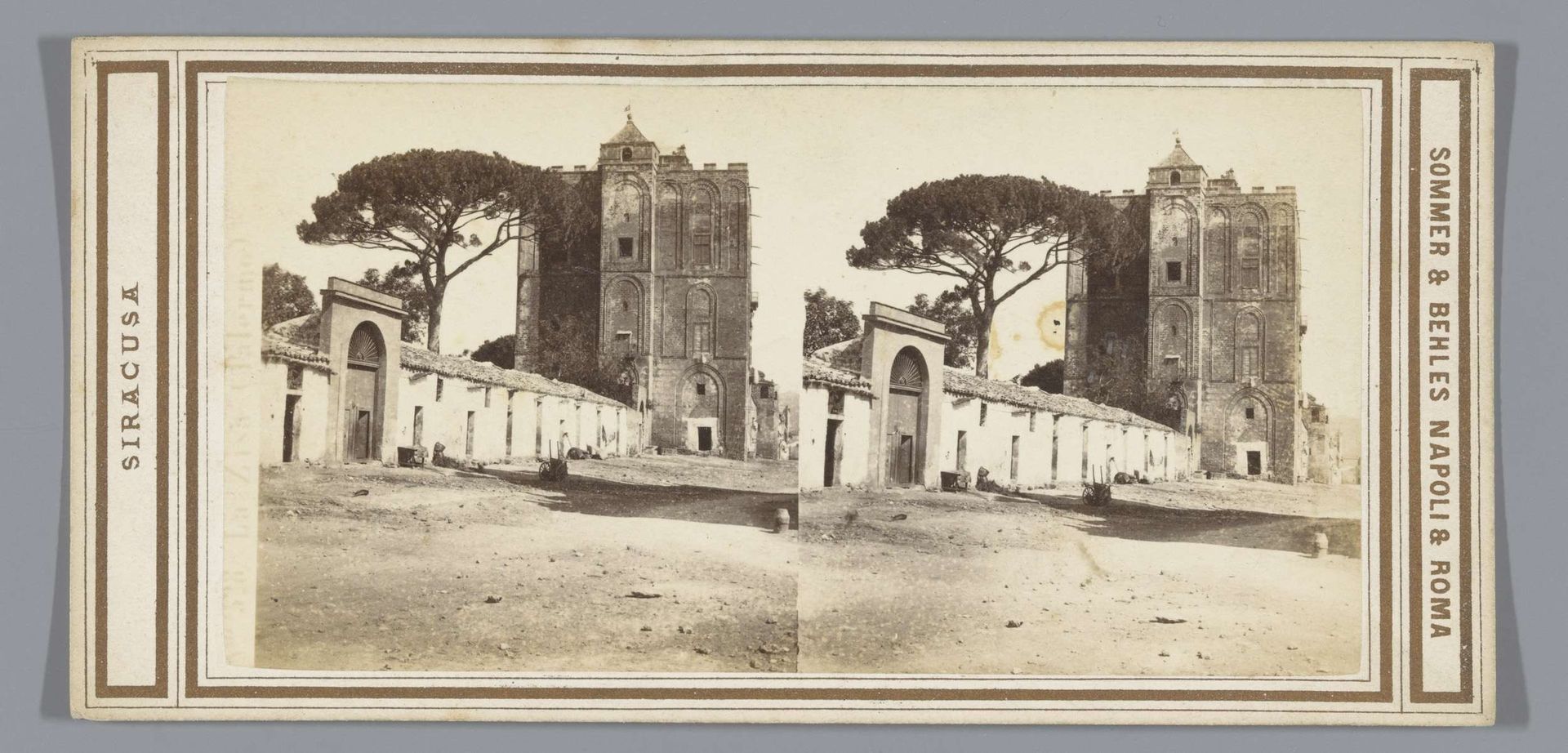 Gezicht op La Zisa in Palermo by Sommer & Behles