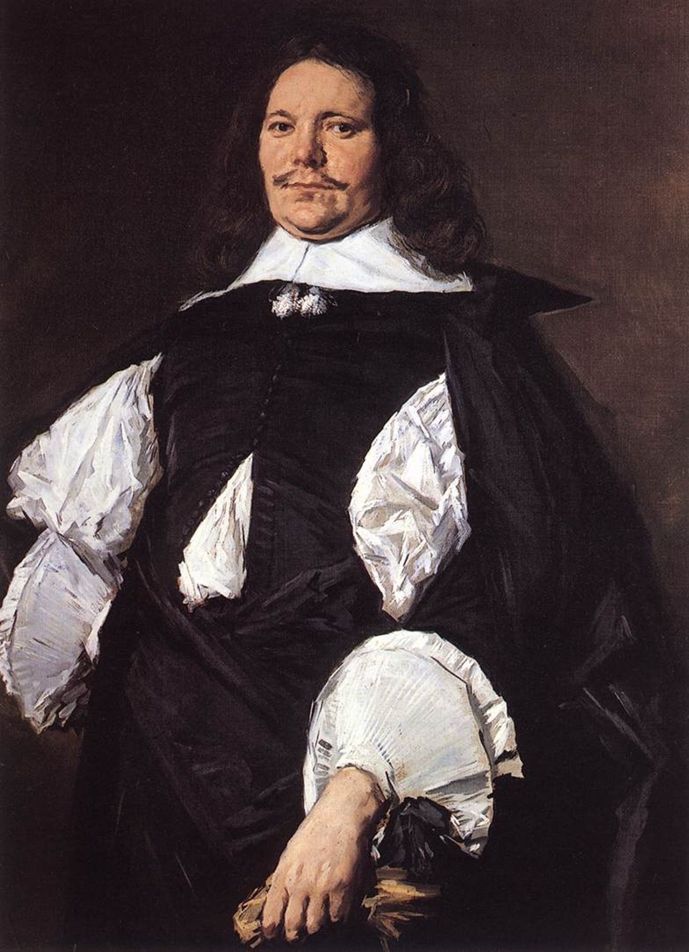Portrait of a Man by Frans Hals